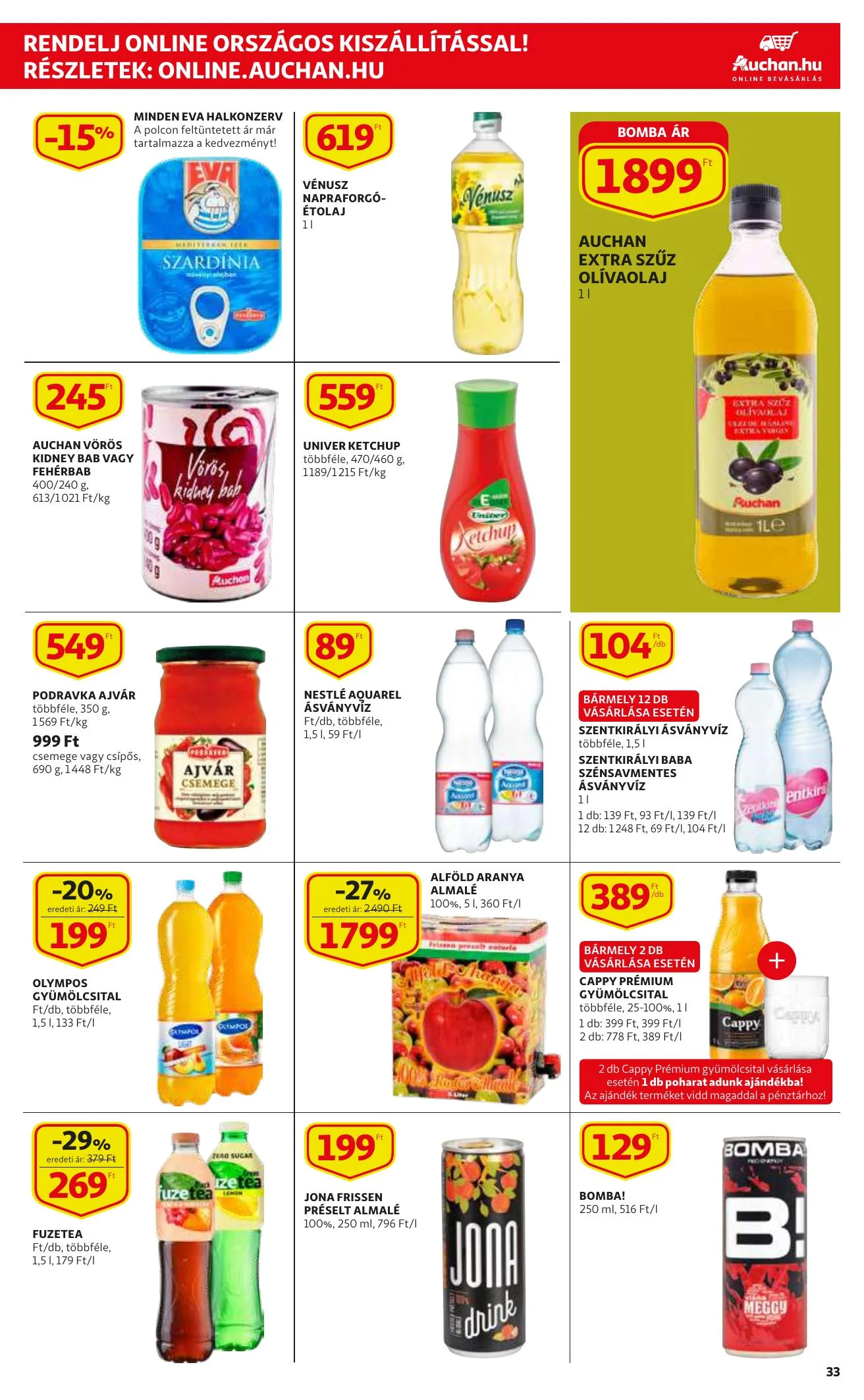 Auchan akciós újság 03.25–04.03 – 33. oldal