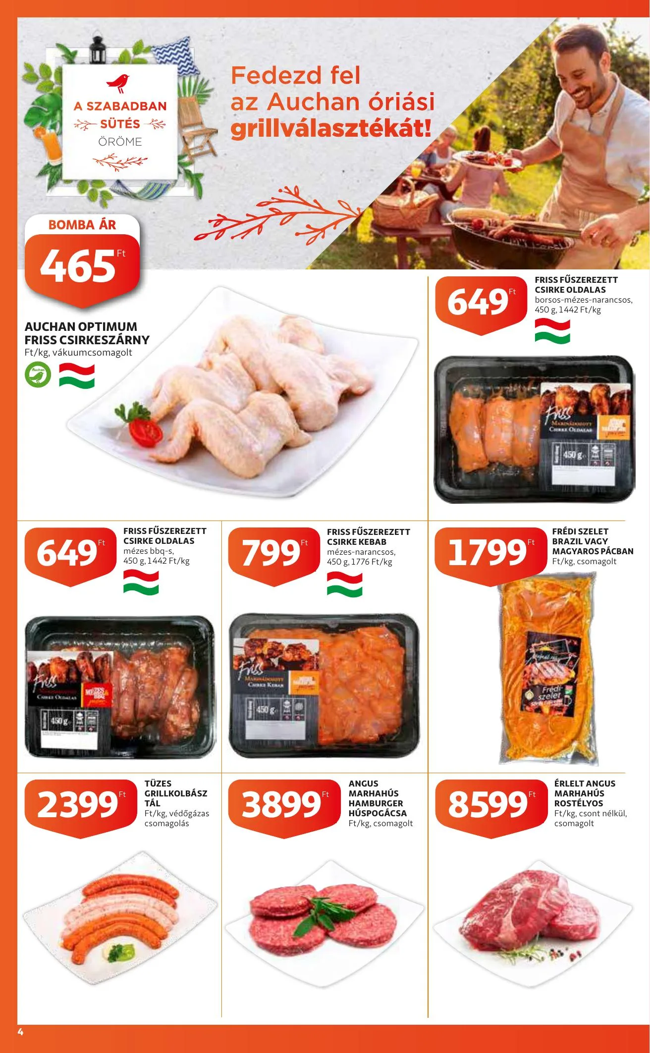 Auchan akciós újság 03.25–04.03 – 4. oldal
