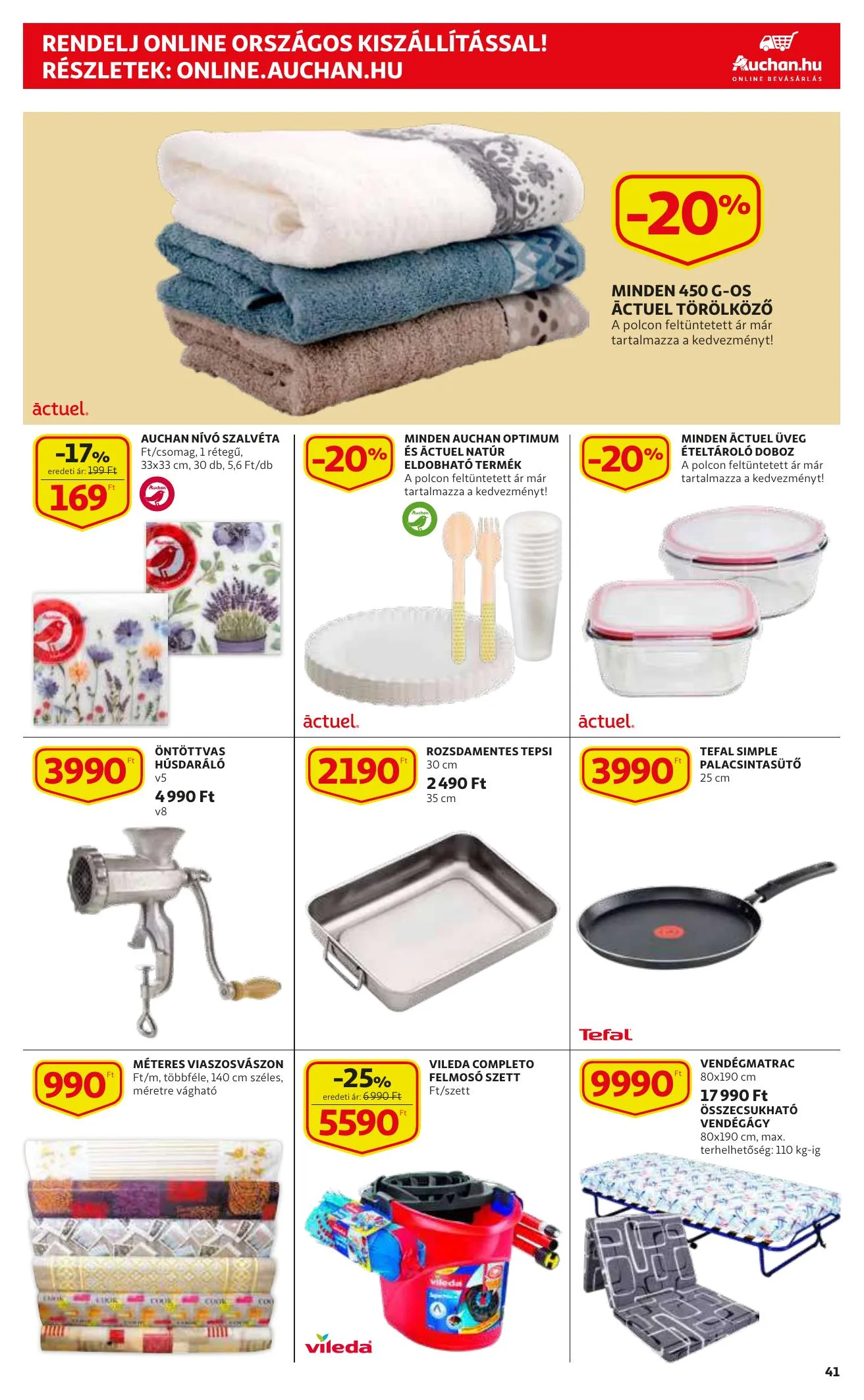 Auchan akciós újság 03.25–04.03 – 41. oldal
