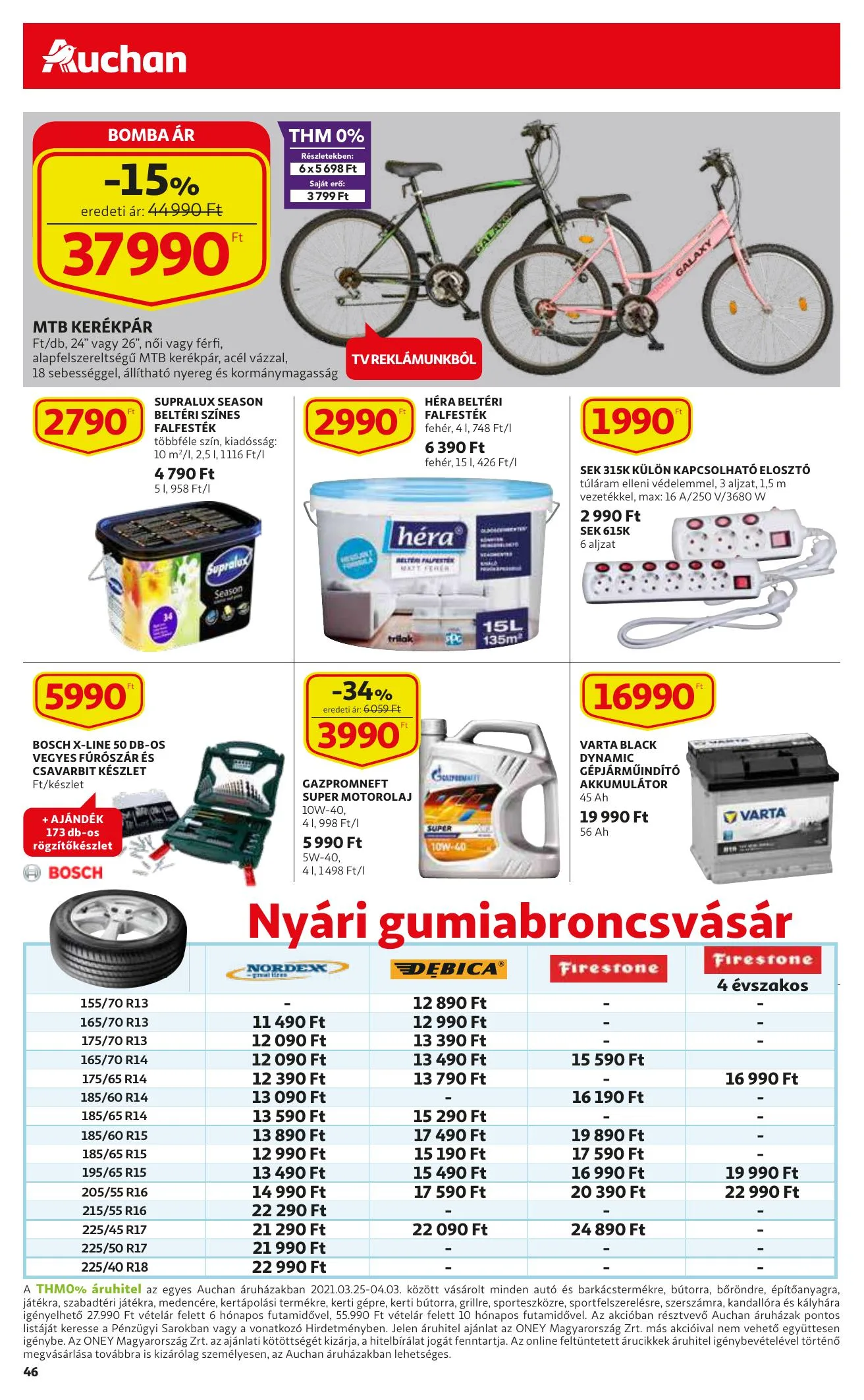 Auchan akciós újság 03.25–04.03 – 46. oldal