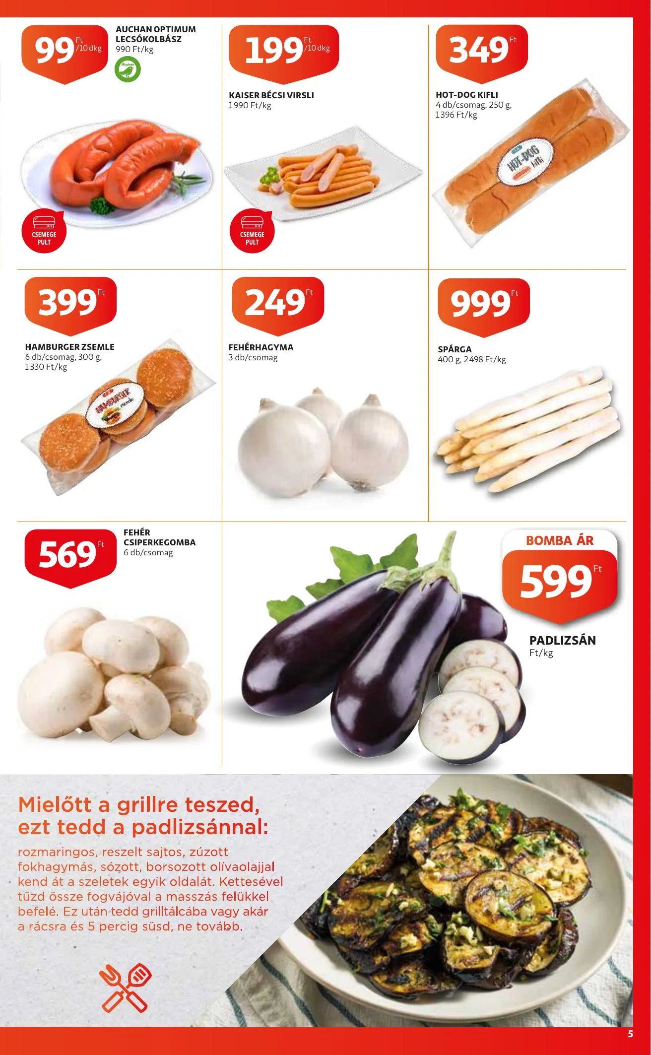 Auchan akciós újság 03.25–04.03 – 5. oldal