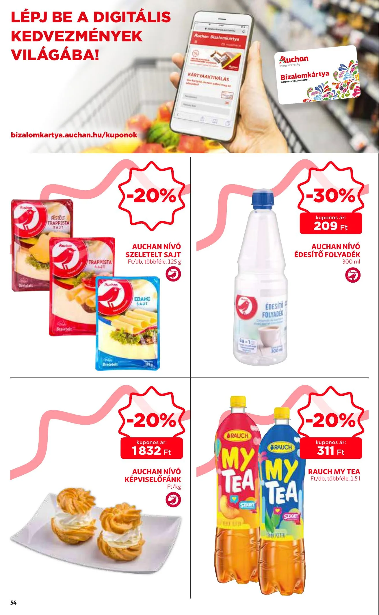 Auchan akciós újság 03.25–04.03 – 54. oldal