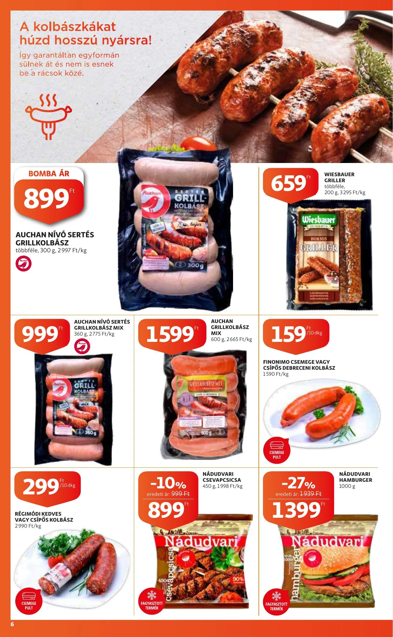 Auchan akciós újság 03.25–04.03 – 6. oldal