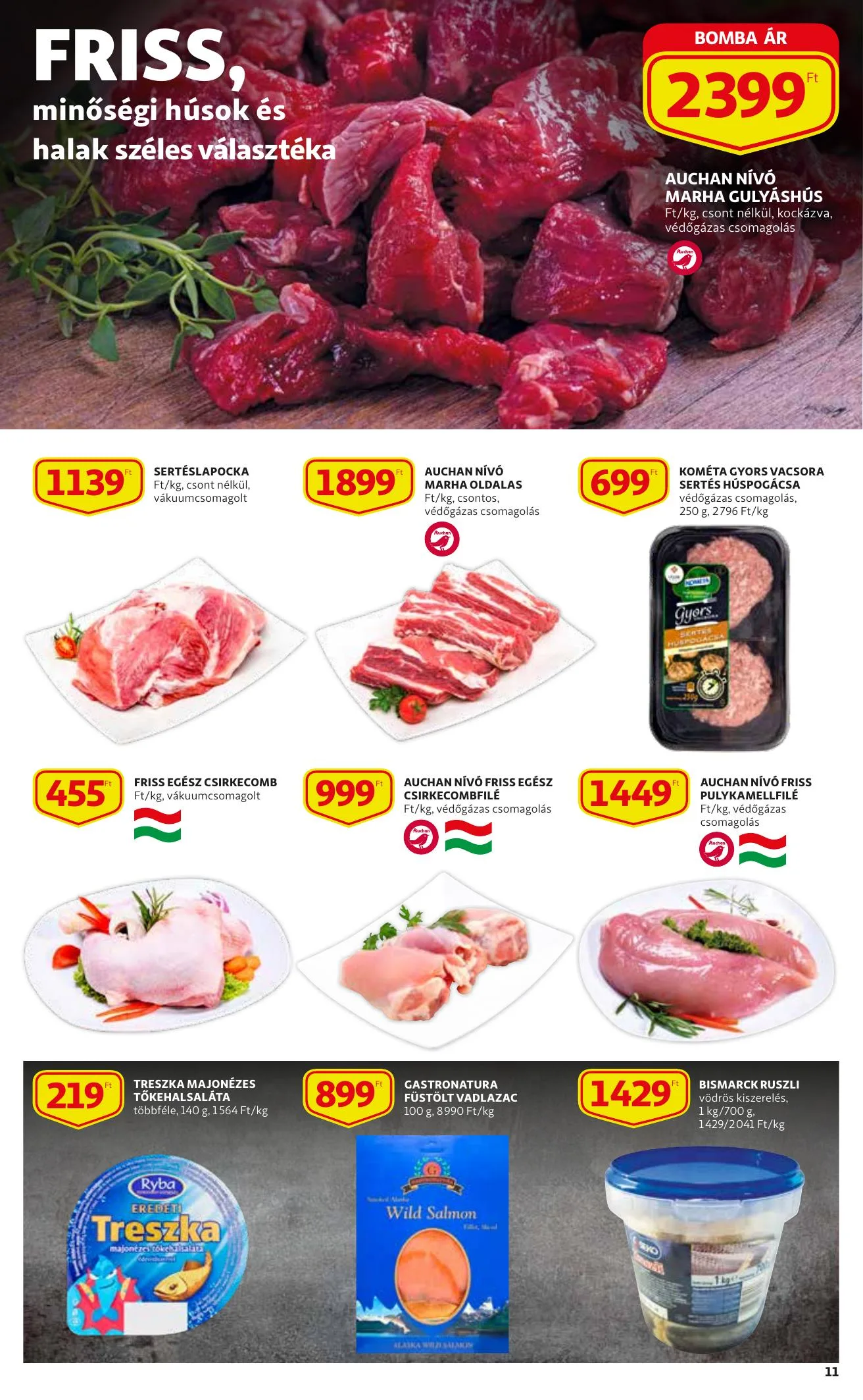 Auchan akciós újság 04.06–04.14 – 11. oldal