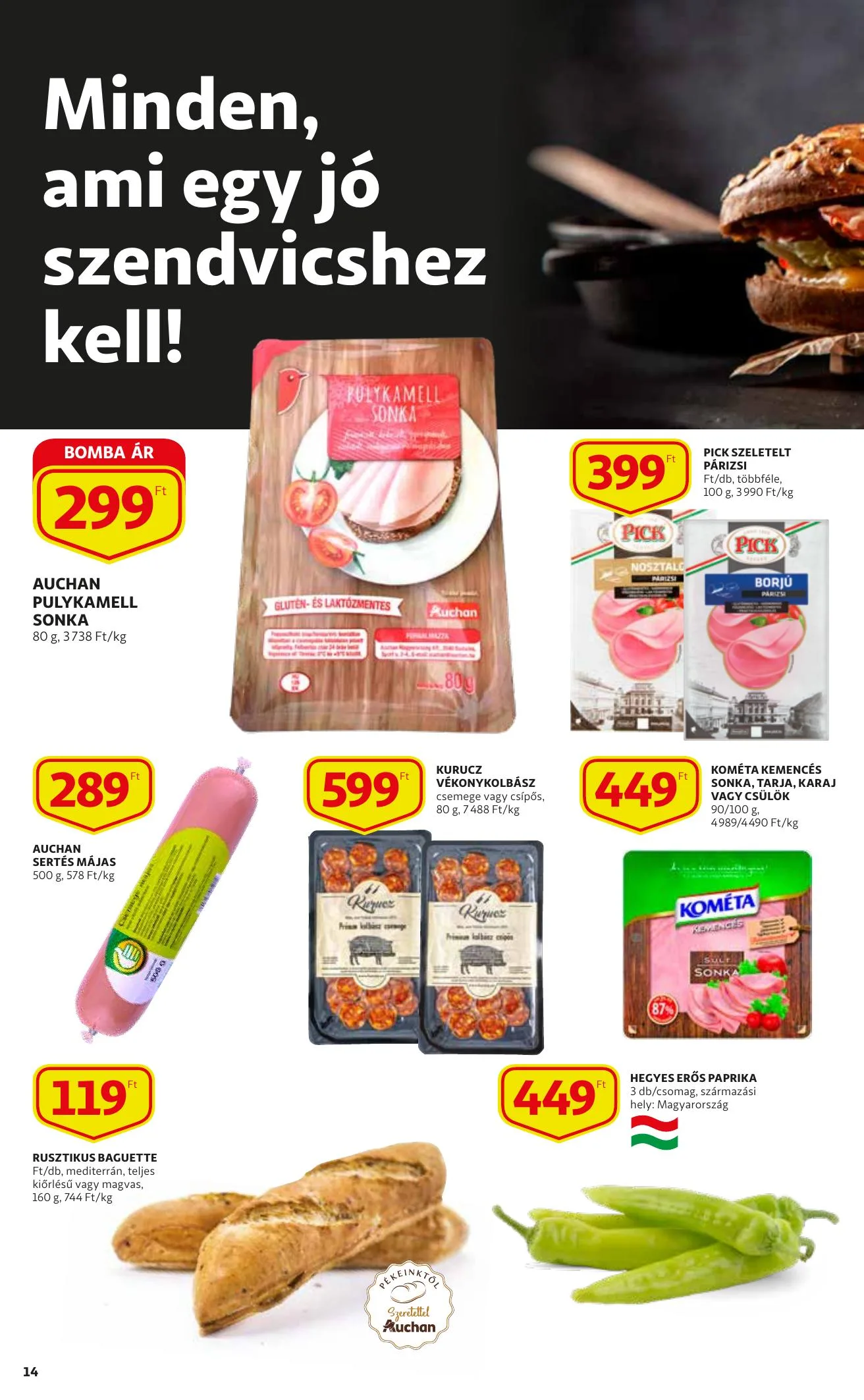 Auchan akciós újság 04.06–04.14 – 14. oldal