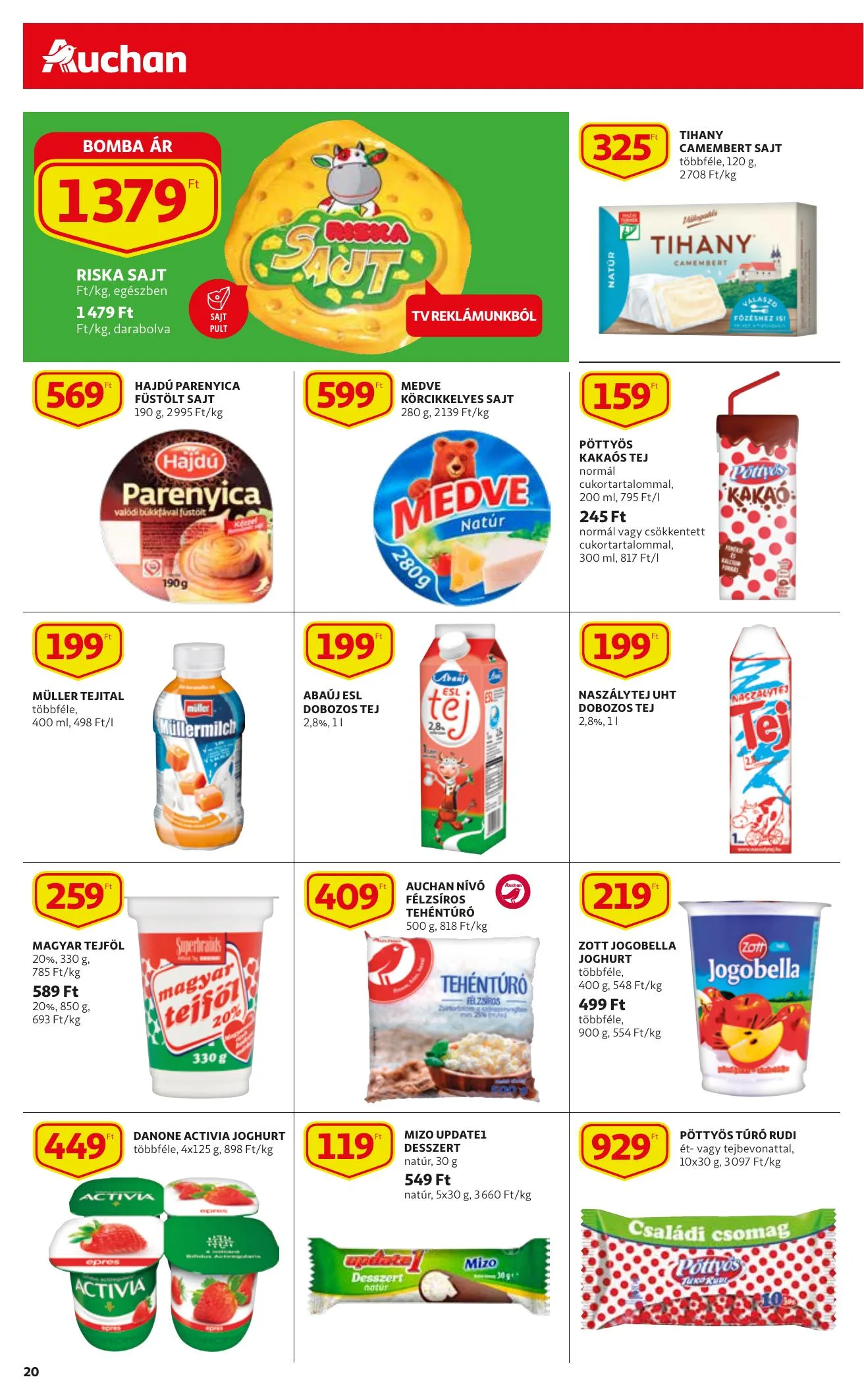 Auchan akciós újság 04.06–04.14 – 20. oldal
