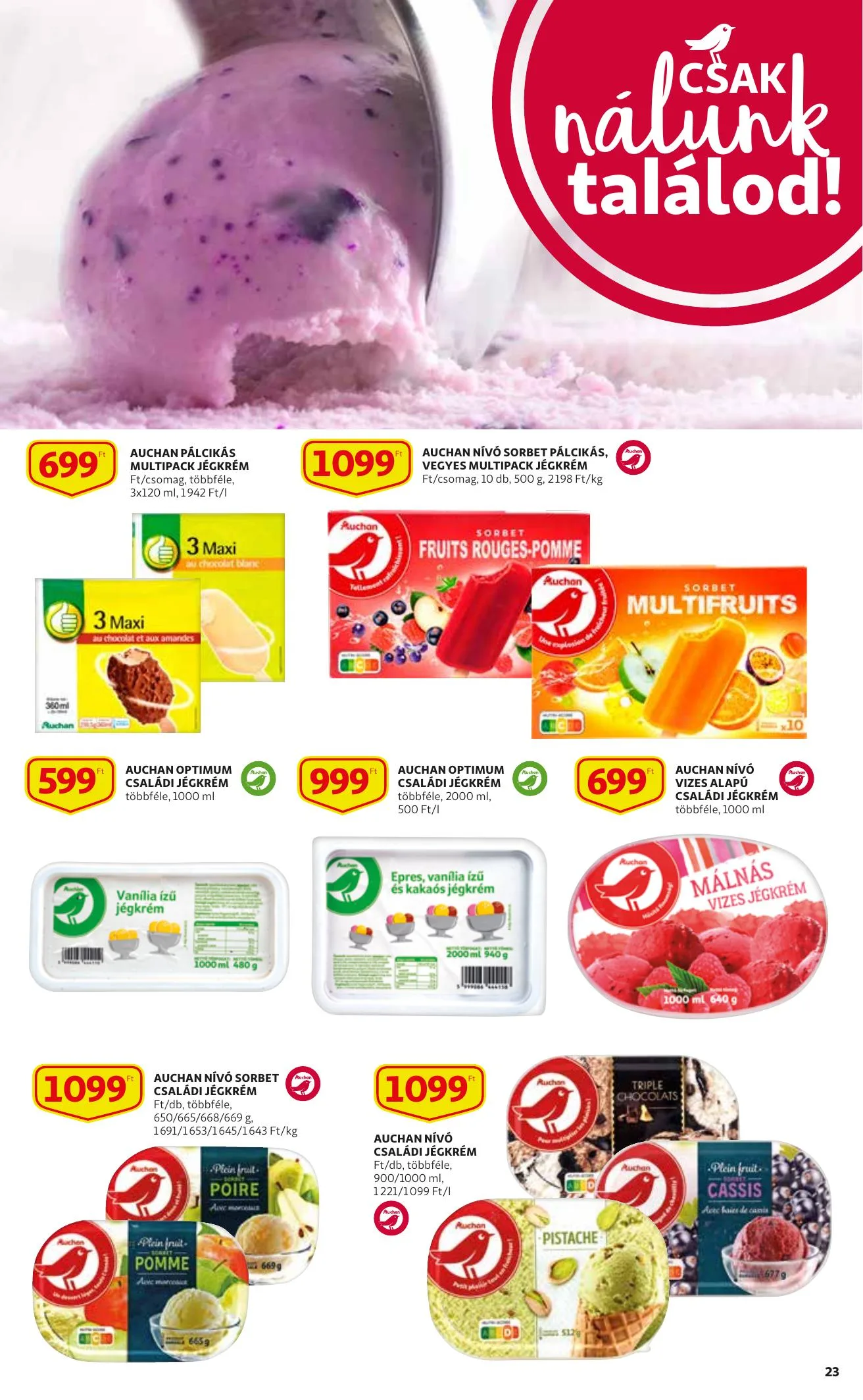 Auchan akciós újság 04.06–04.14 – 23. oldal