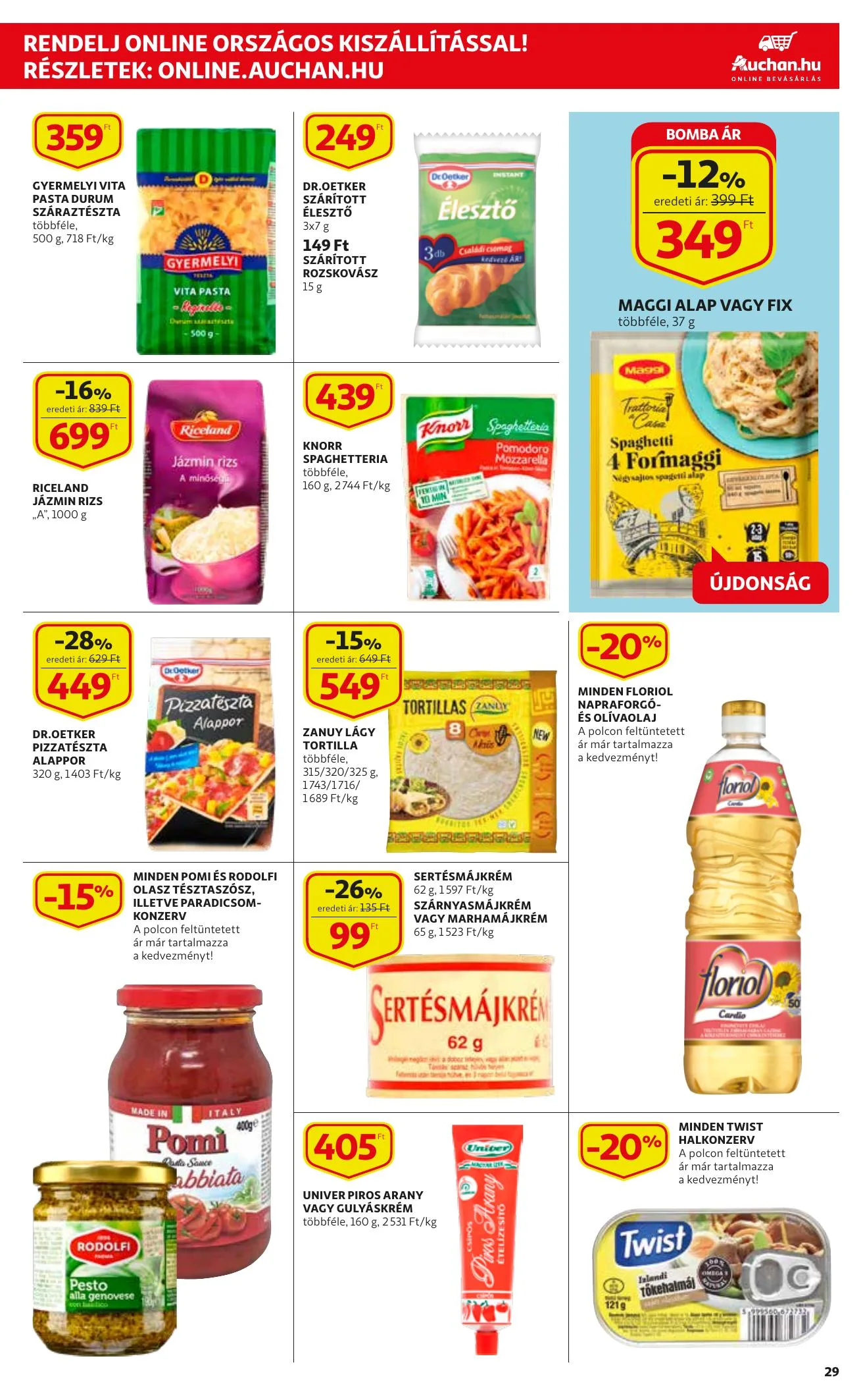 Auchan akciós újság 04.06–04.14 – 29. oldal