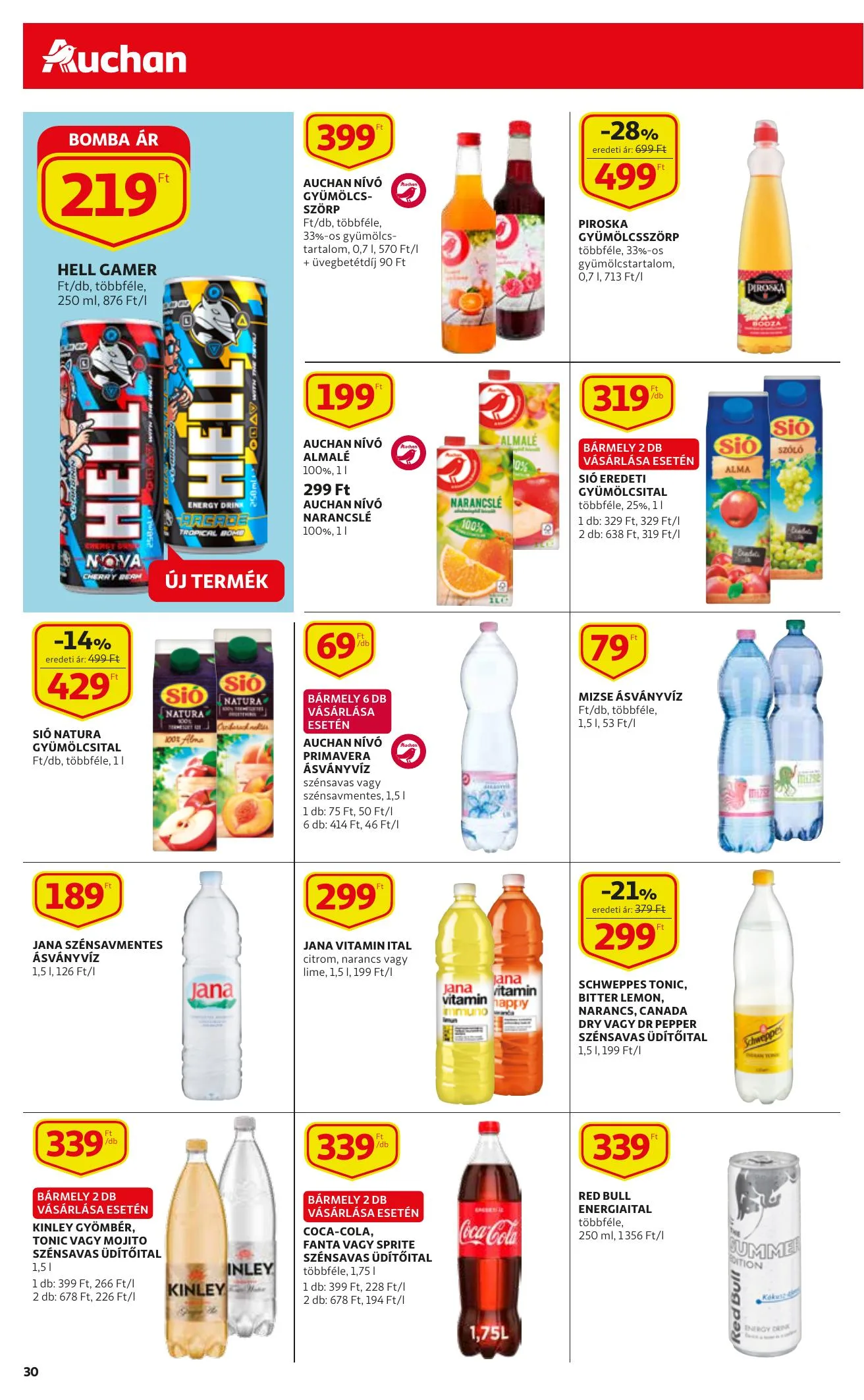Auchan akciós újság 04.06–04.14 – 30. oldal