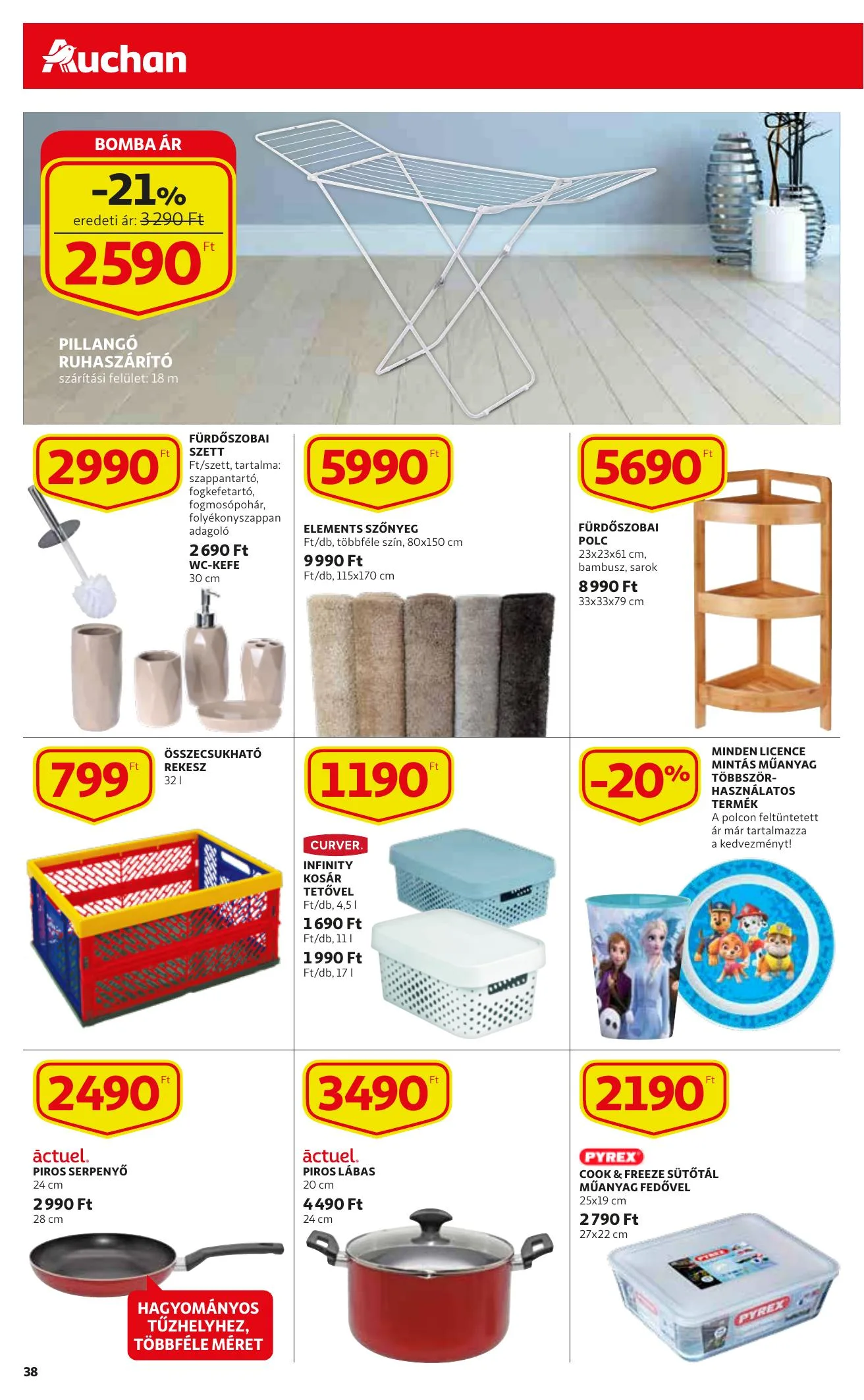 Auchan akciós újság 04.06–04.14 – 38. oldal