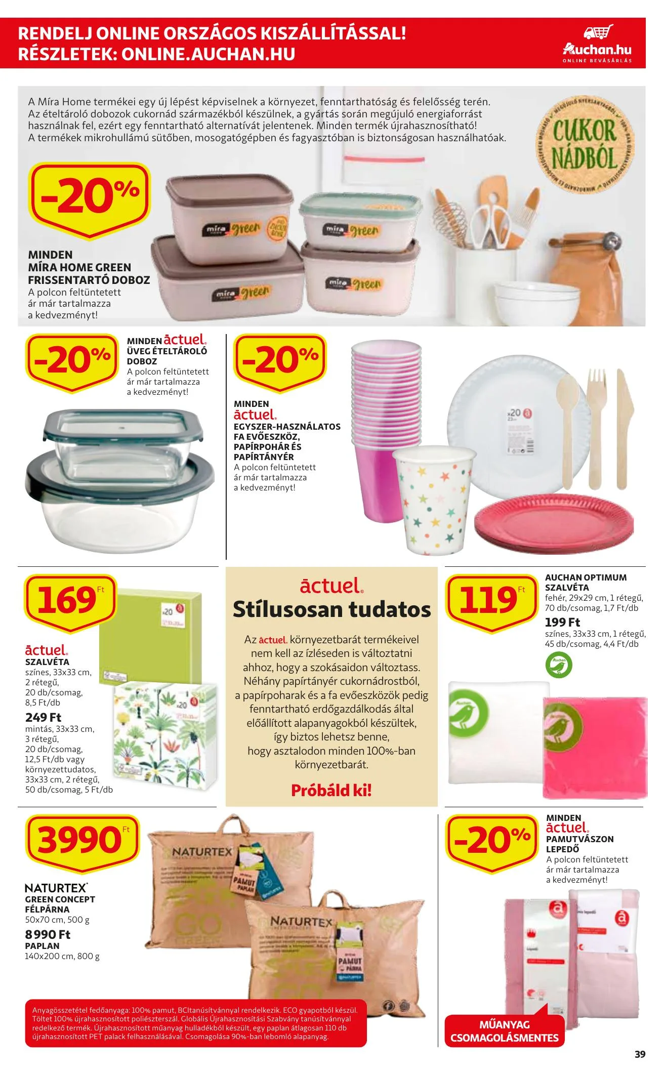 Auchan akciós újság 04.06–04.14 – 39. oldal
