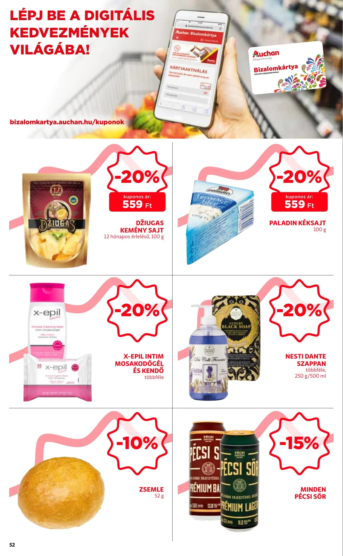 Auchan akciós újság 04.06–04.14 – 52. oldal