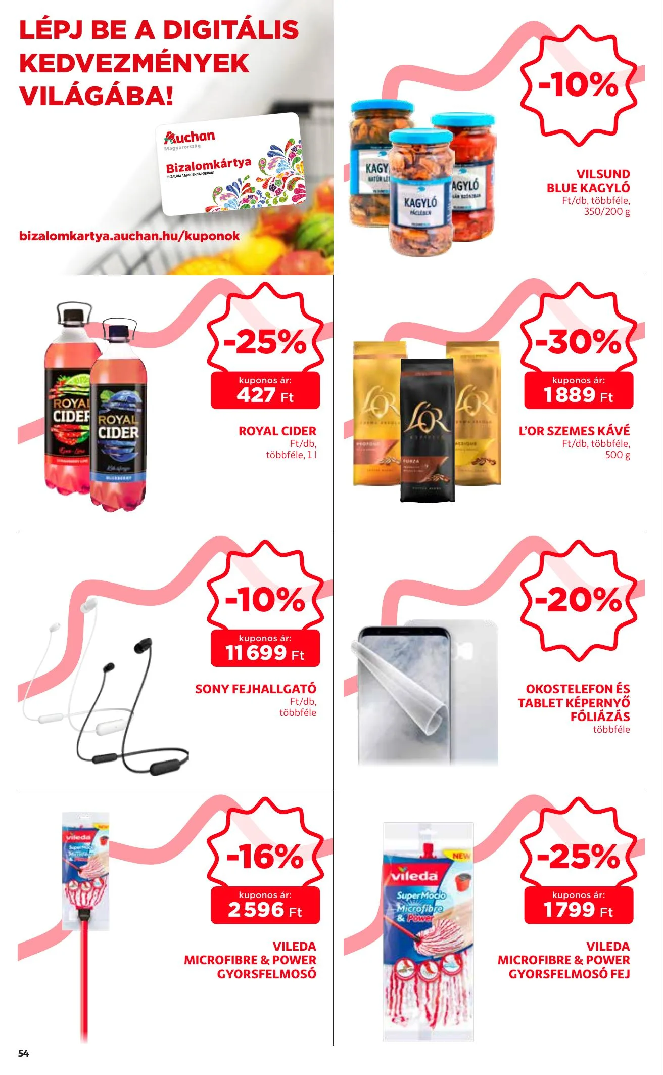 Auchan akciós újság 04.06–04.14 – 54. oldal