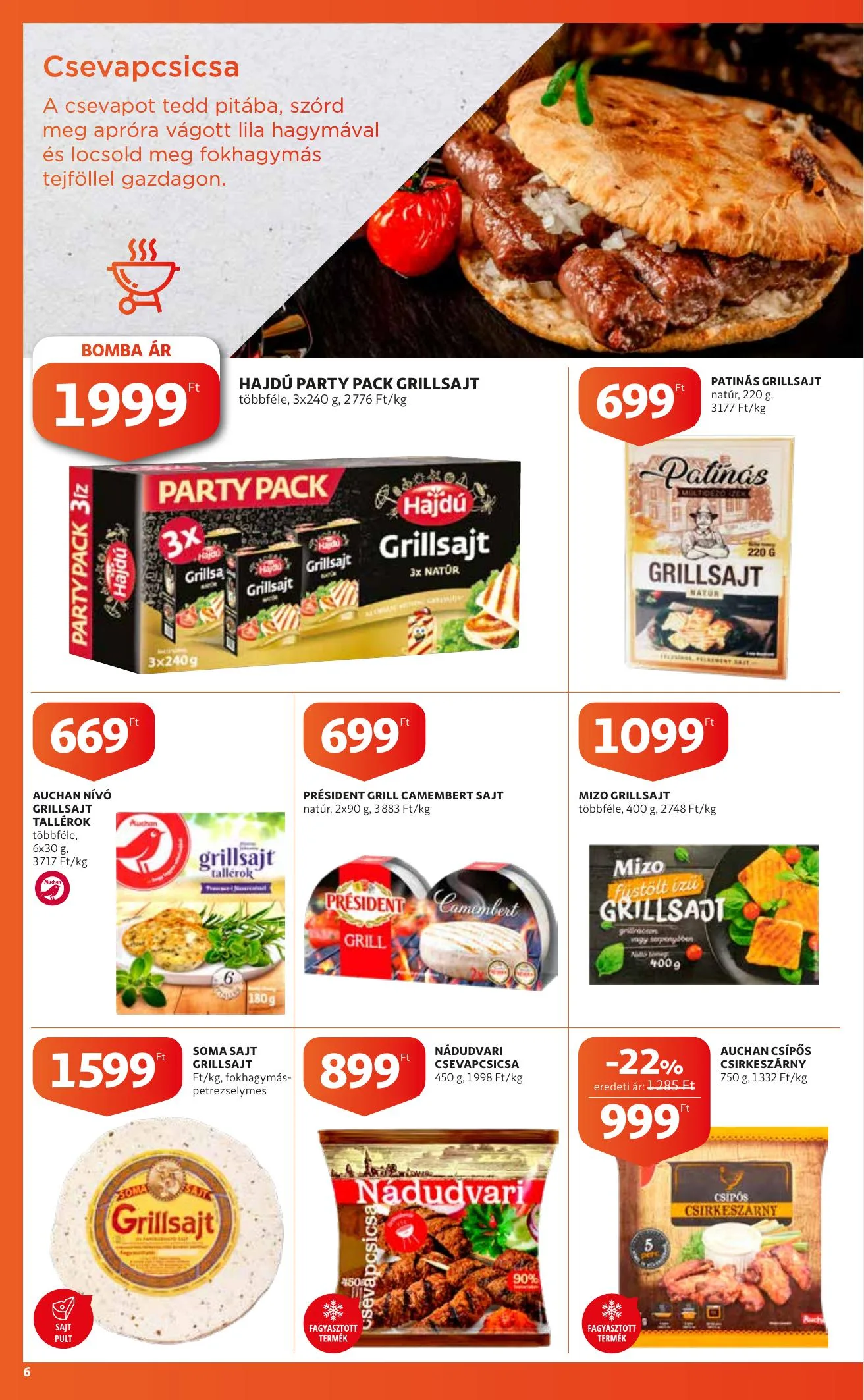 Auchan akciós újság 04.06–04.14 – 6. oldal