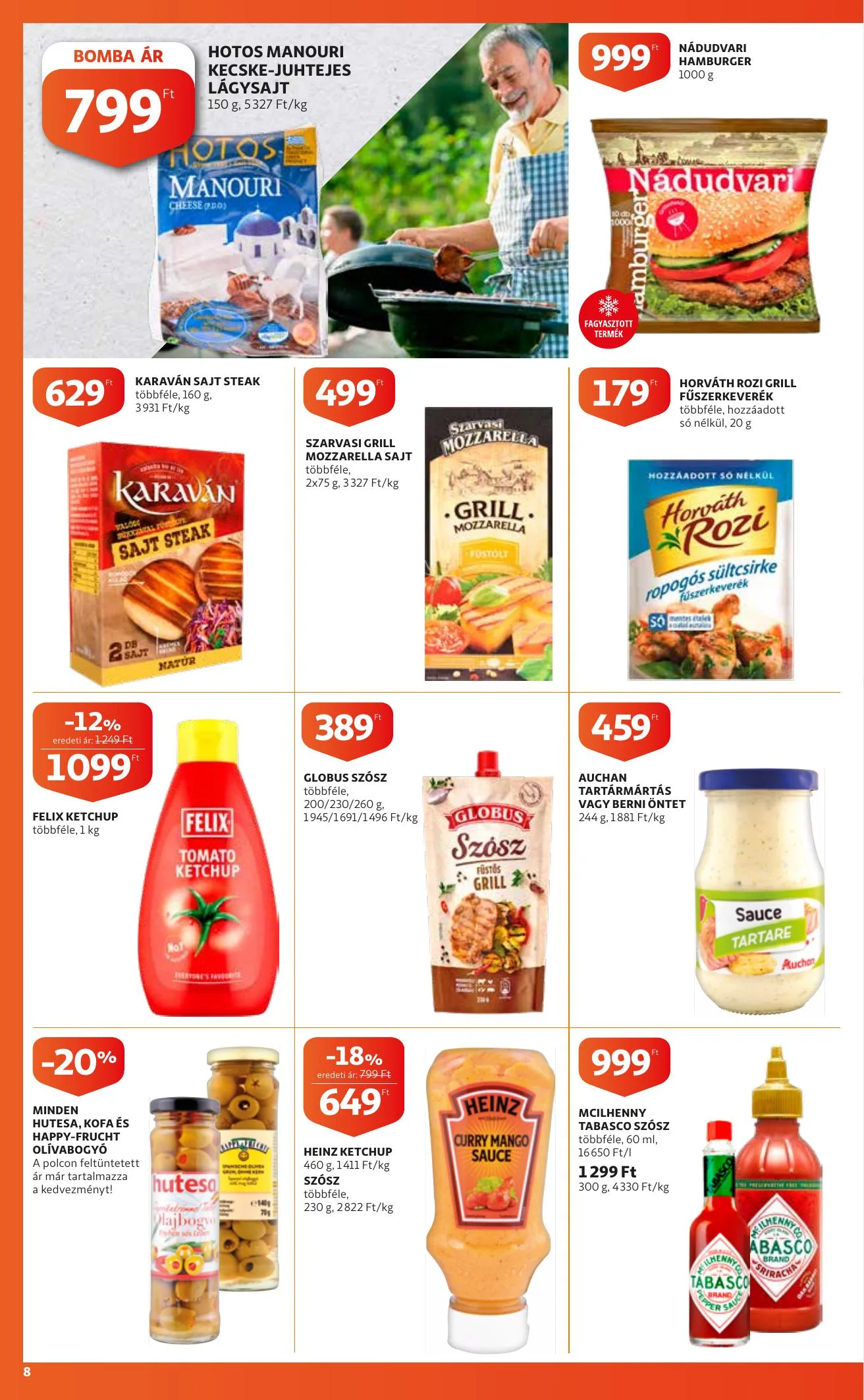 Auchan akciós újság 04.06–04.14 – 8. oldal