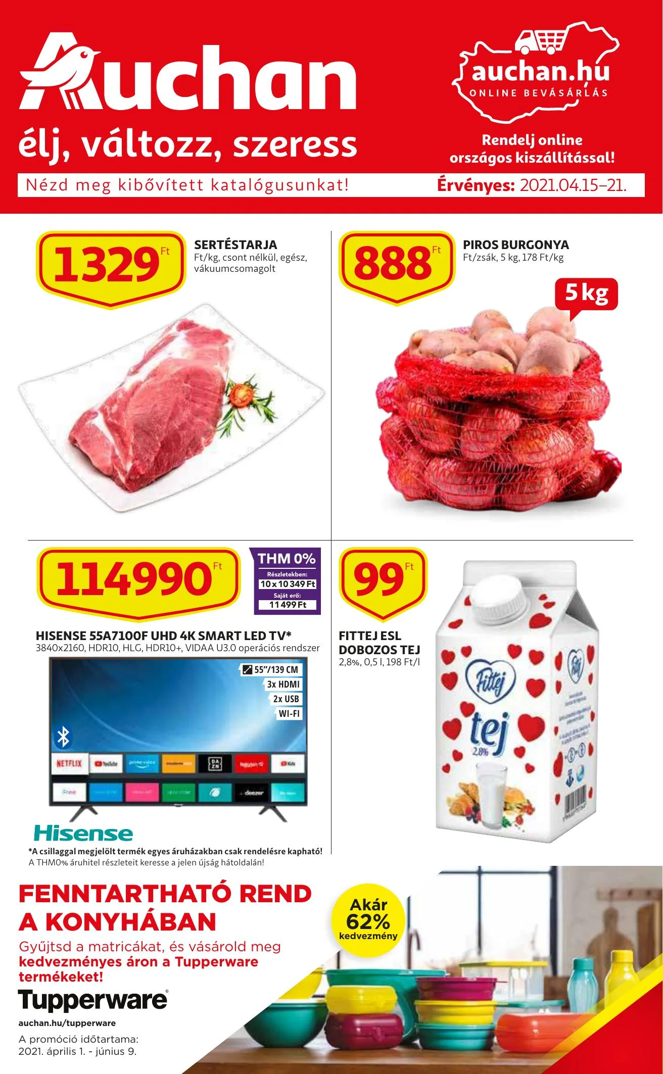 Auchan akciós újság 04.15–04.21