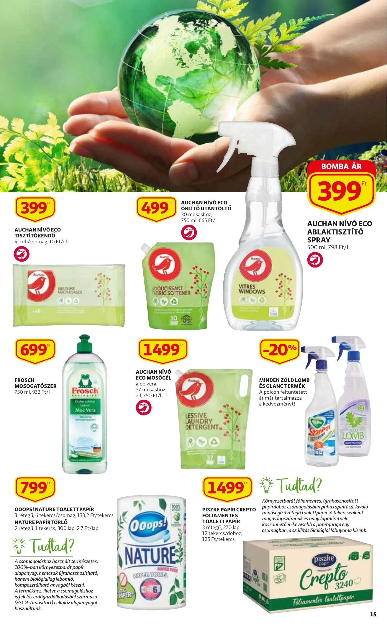Auchan akciós újság 04.15–04.21 – 15. oldal