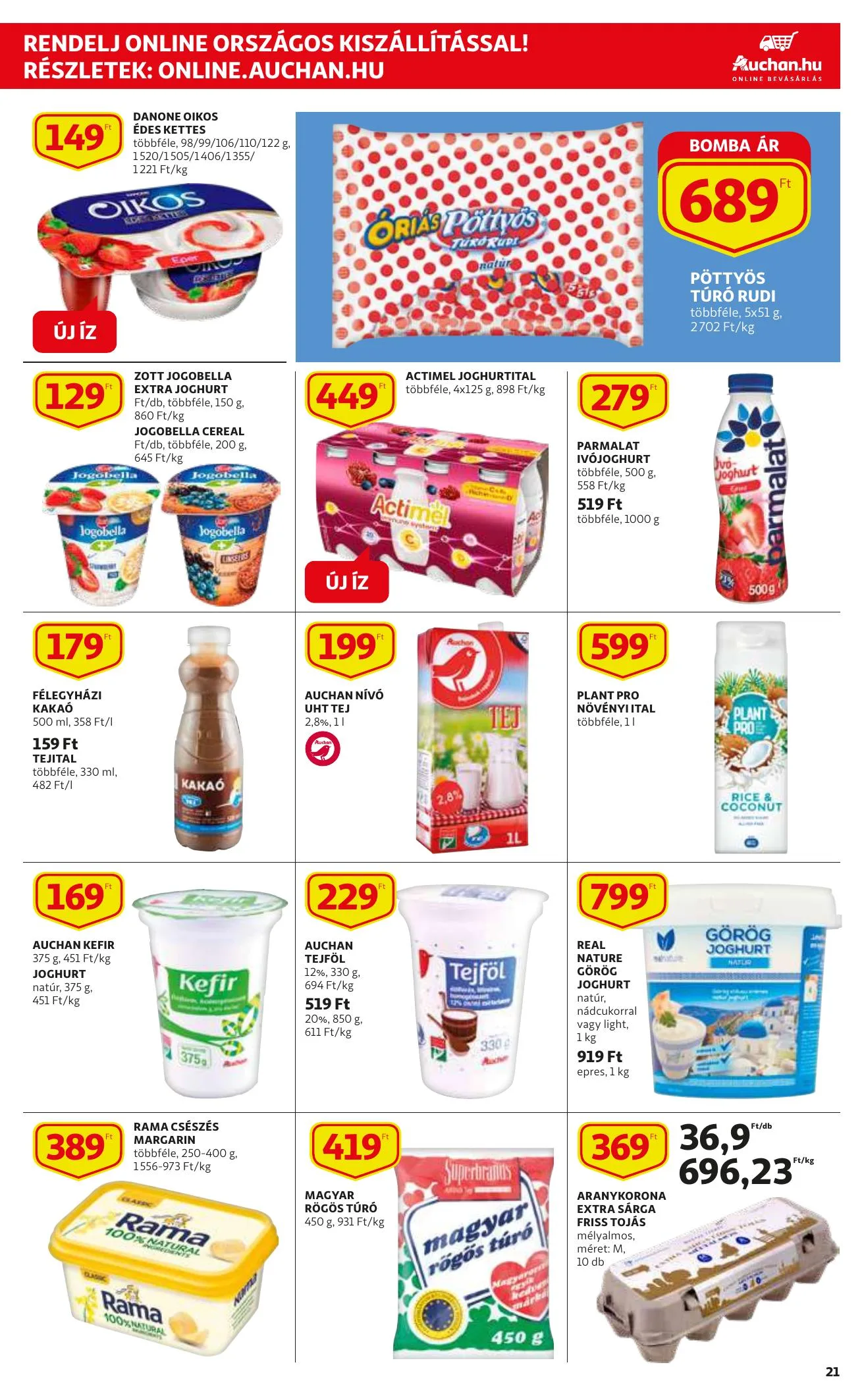 Auchan akciós újság 04.15–04.21 – 21. oldal