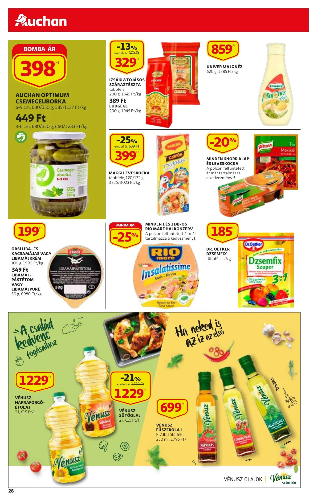 Auchan akciós újság 04.15–04.21 – 28. oldal