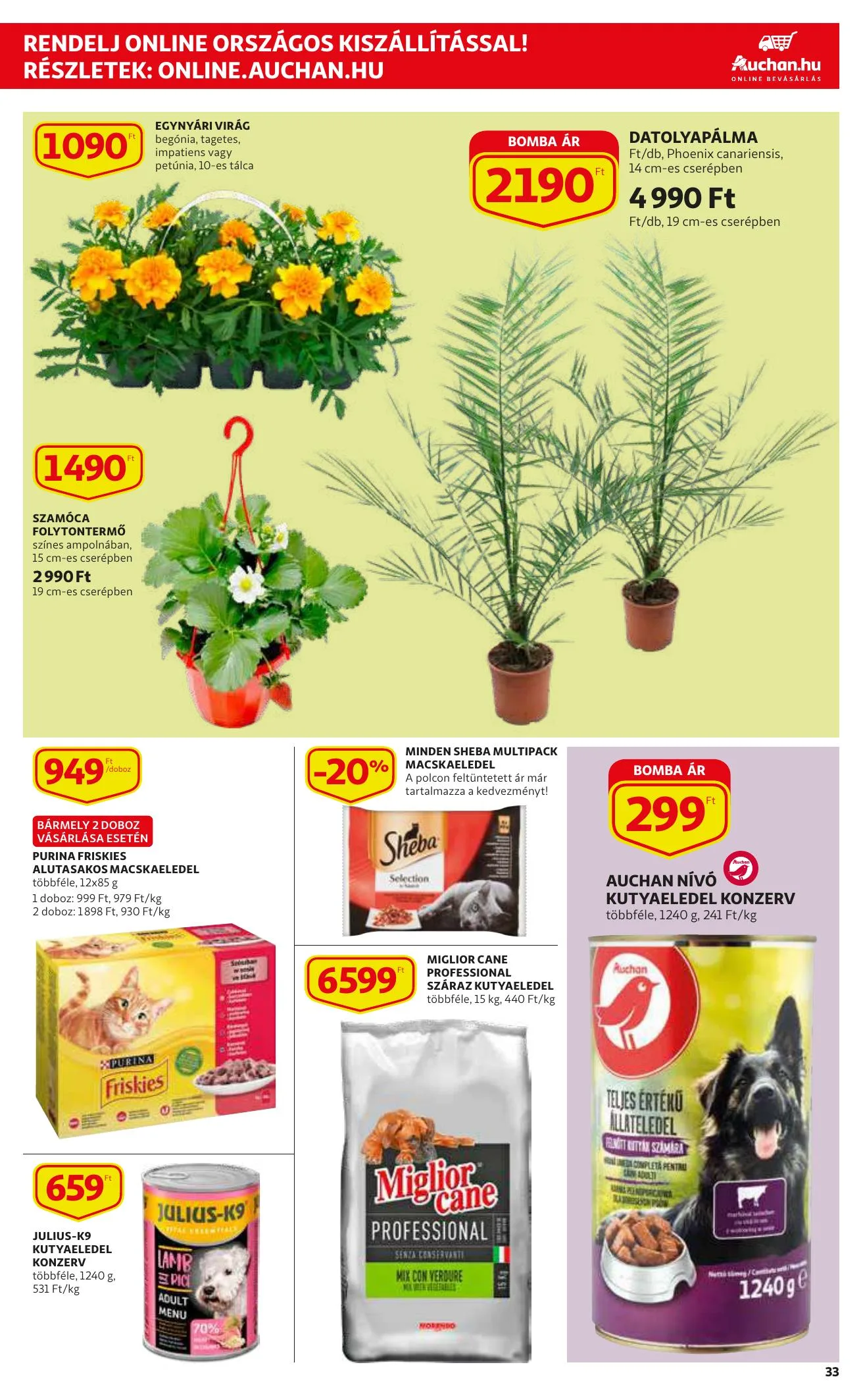 Auchan akciós újság 04.15–04.21 – 33. oldal