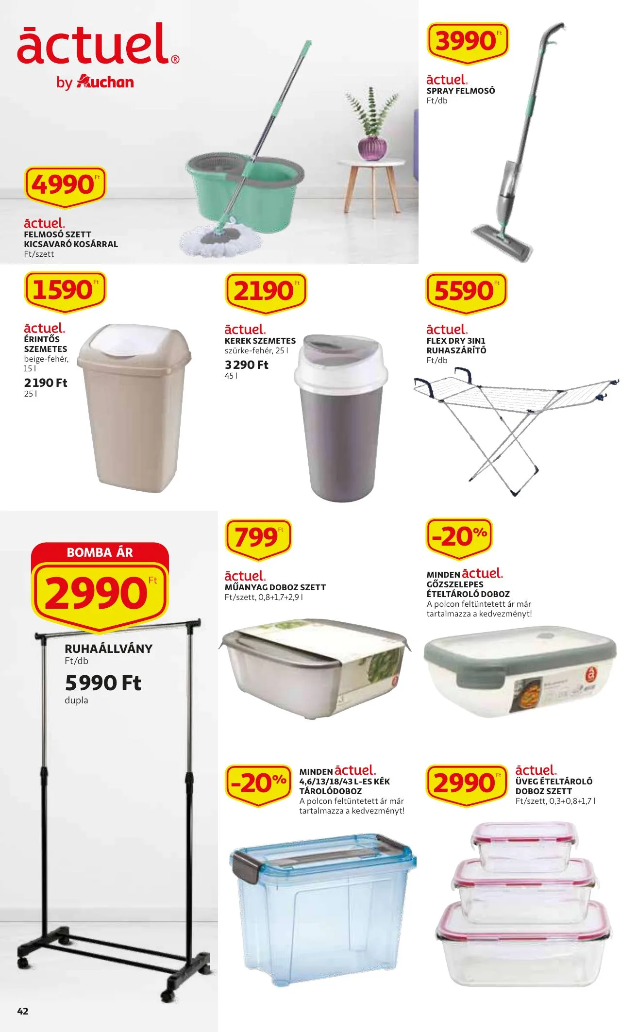 Auchan akciós újság 04.15–04.21 – 42. oldal