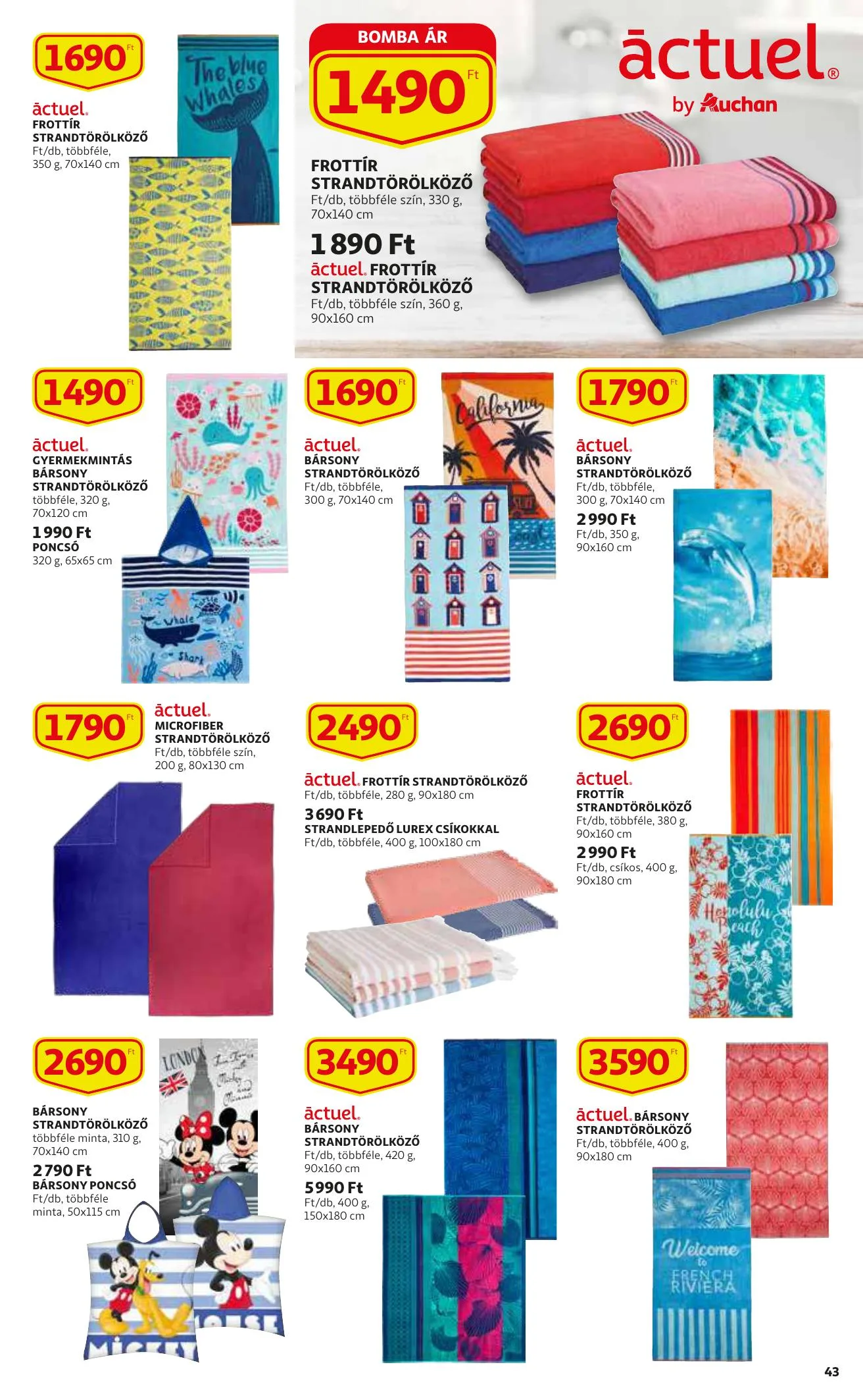 Auchan akciós újság 04.15–04.21 – 43. oldal