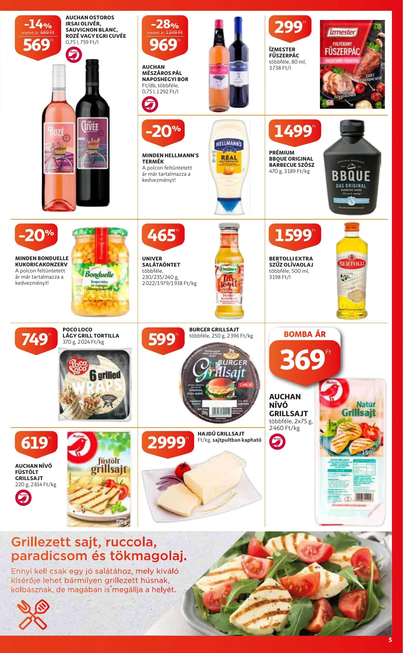 Auchan akciós újság 04.15–04.21 – 5. oldal