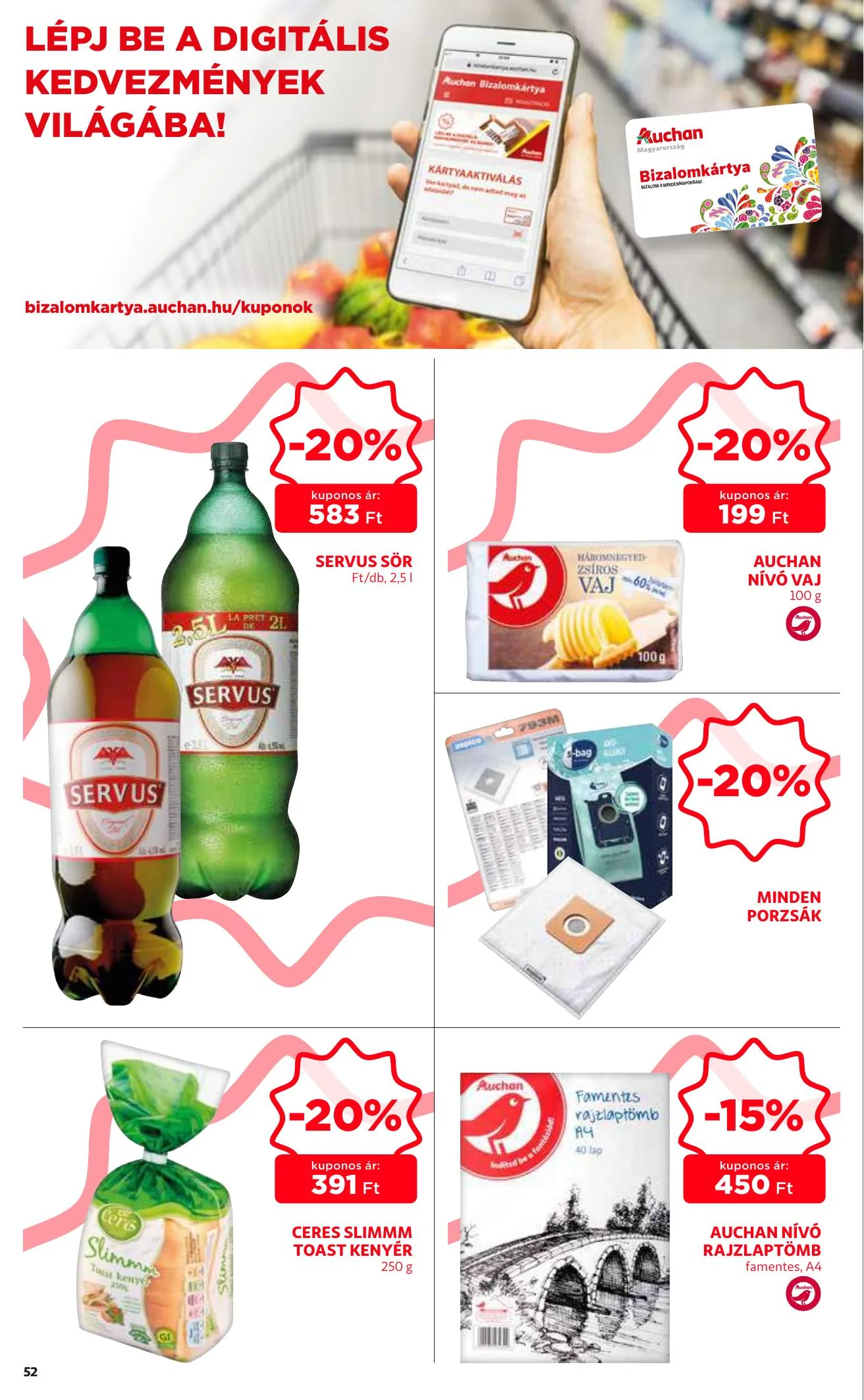 Auchan akciós újság 04.15–04.21 – 52. oldal