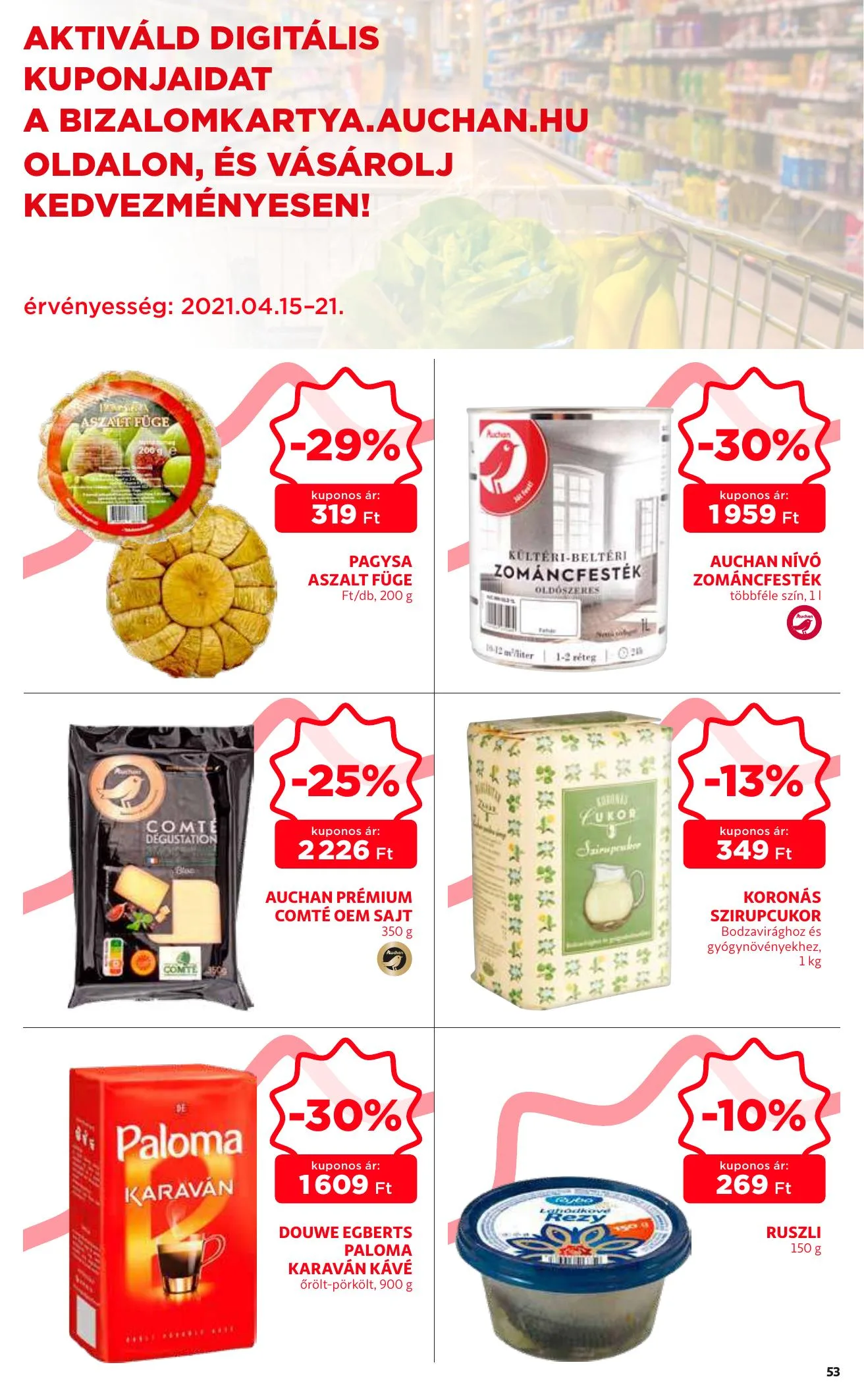 Auchan akciós újság 04.15–04.21 – 53. oldal