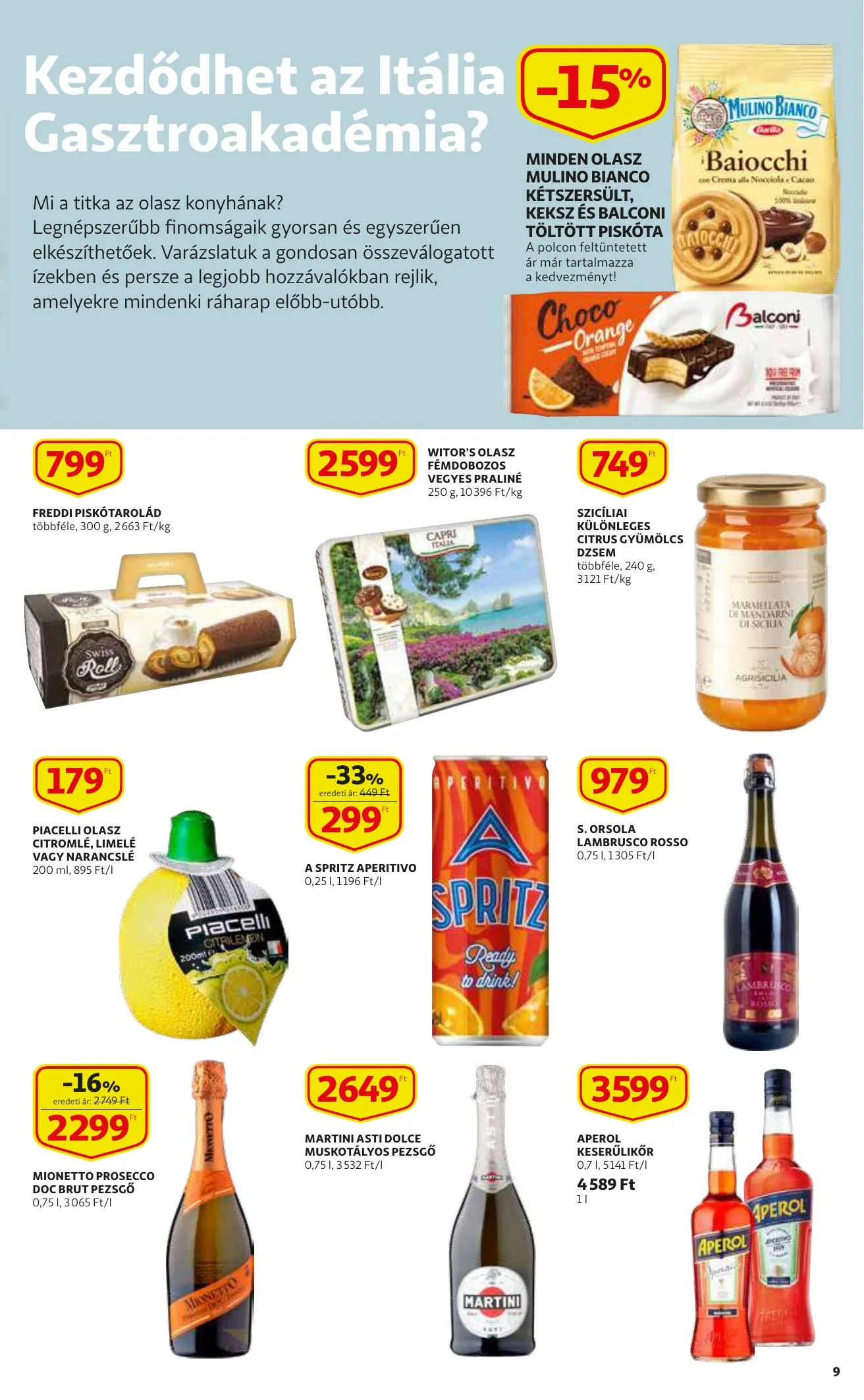 Auchan akciós újság 04.15–04.21 – 9. oldal