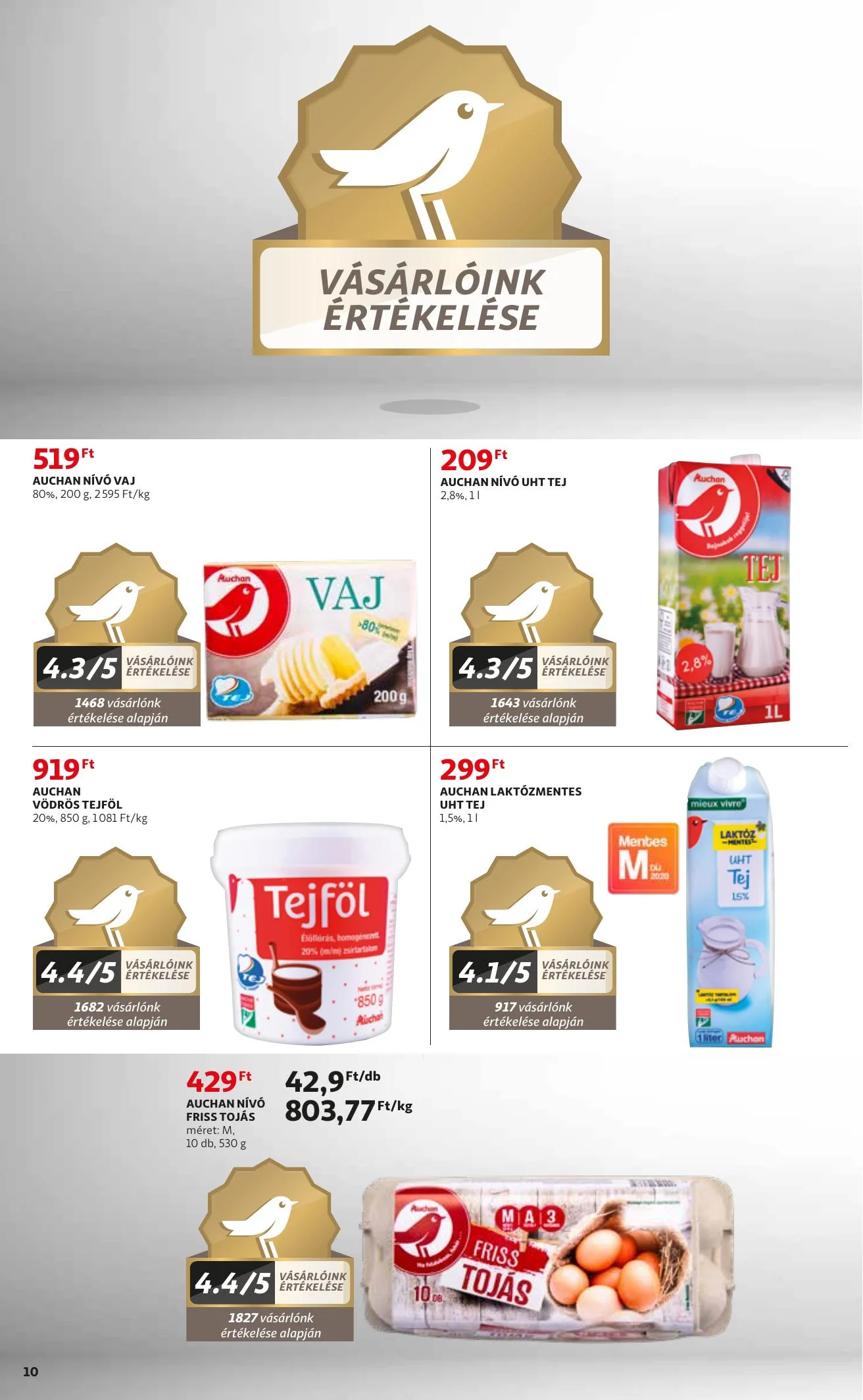 Auchan akciós újság 04.22–04.28 – 10. oldal