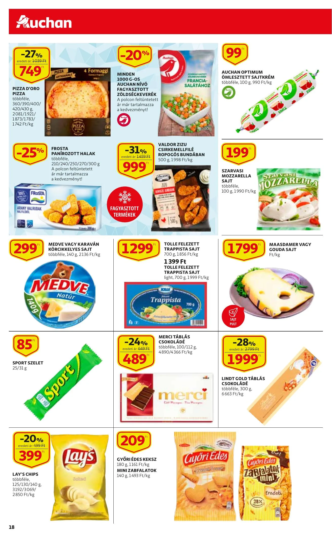 Auchan akciós újság 04.22–04.28 – 18. oldal
