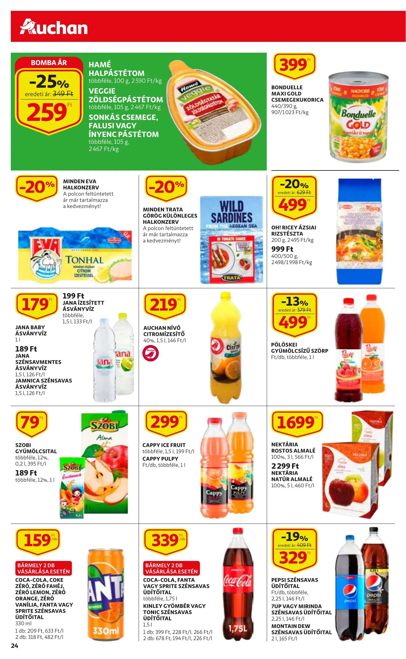 Auchan akciós újság 04.22–04.28 – 24. oldal