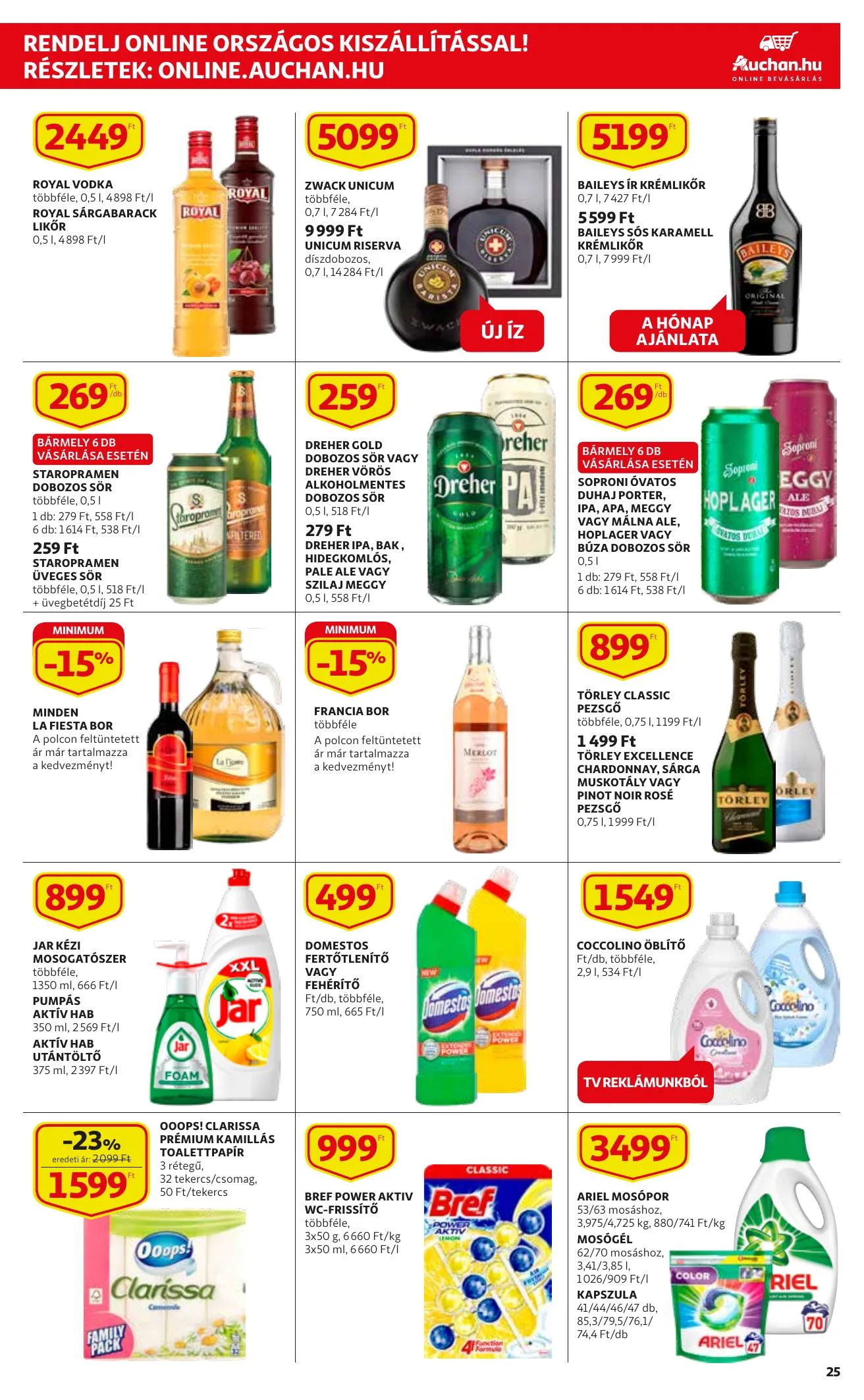 Auchan akciós újság 04.22–04.28 – 25. oldal