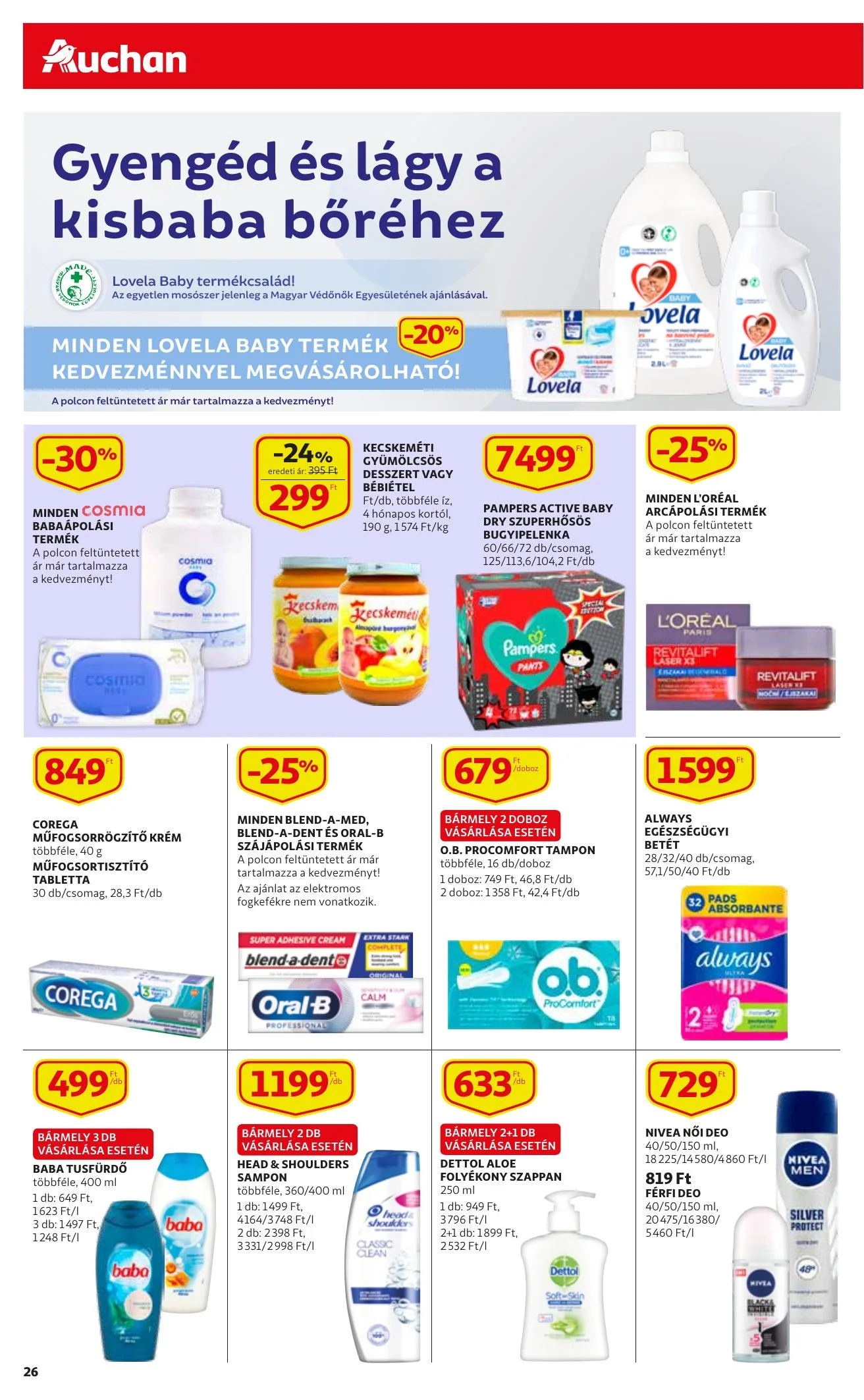 Auchan akciós újság 04.22–04.28 – 26. oldal