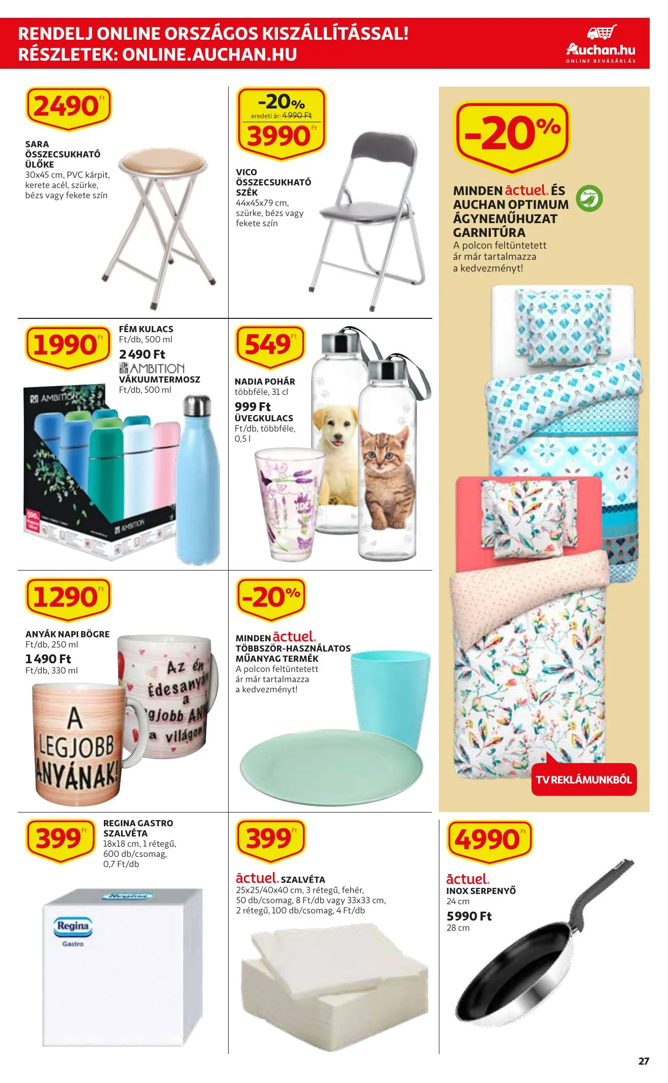 Auchan akciós újság 04.22–04.28 – 27. oldal