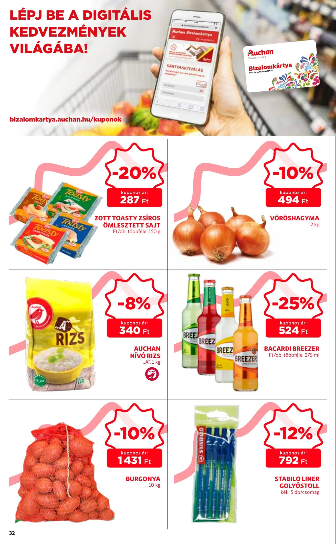 Auchan akciós újság 04.22–04.28 – 32. oldal