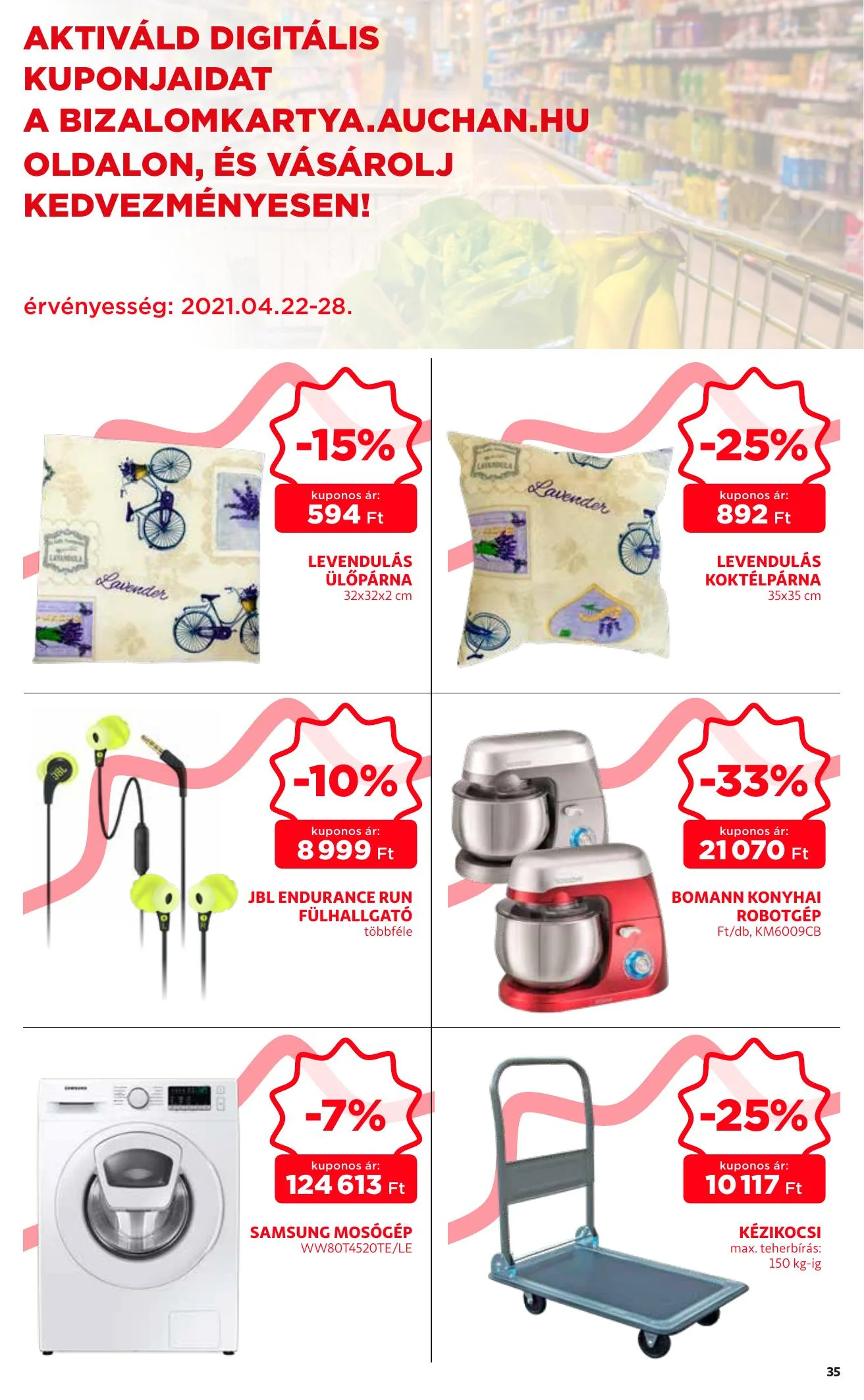 Auchan akciós újság 04.22–04.28 – 35. oldal