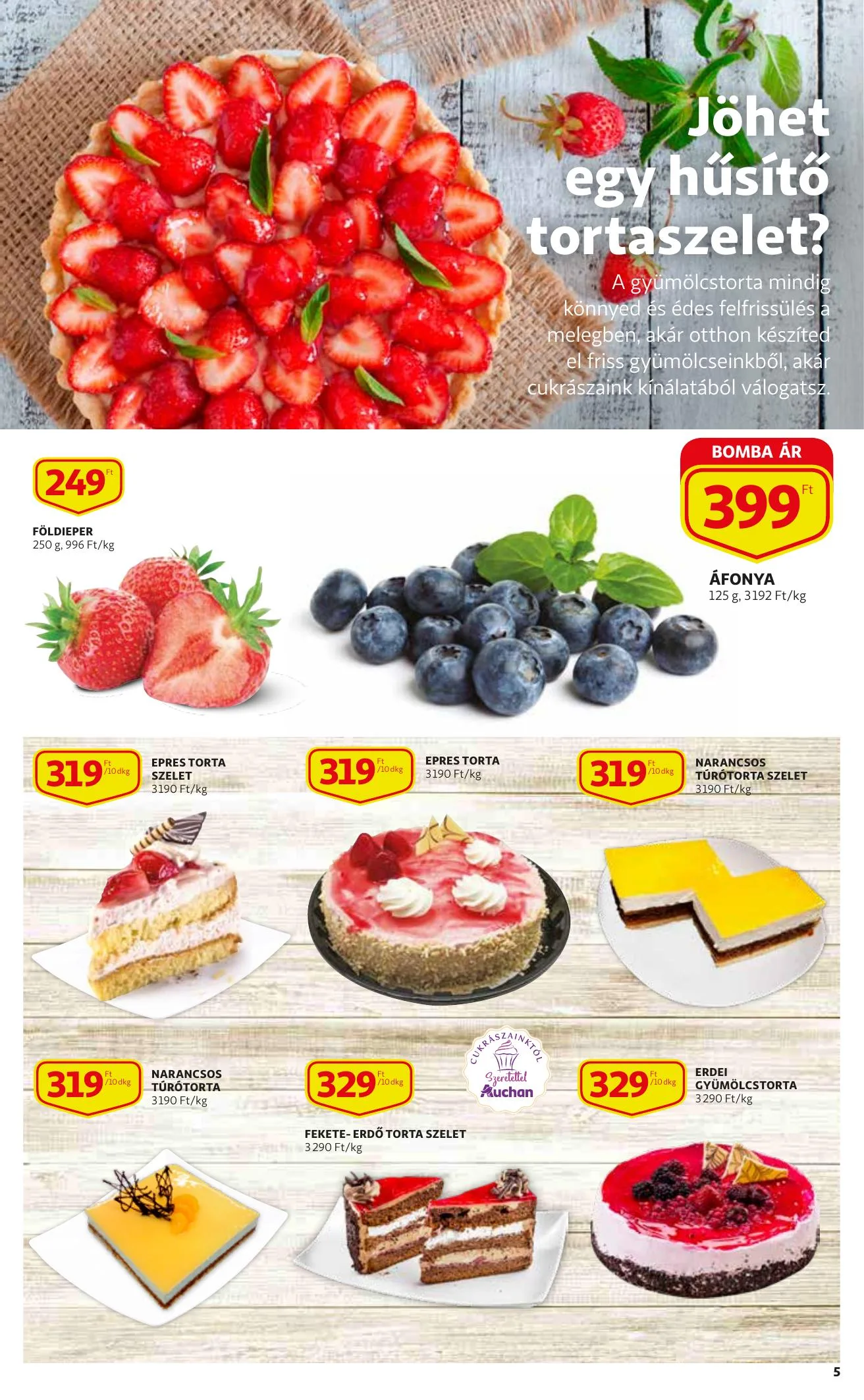Auchan akciós újság 04.22–04.28 – 5. oldal