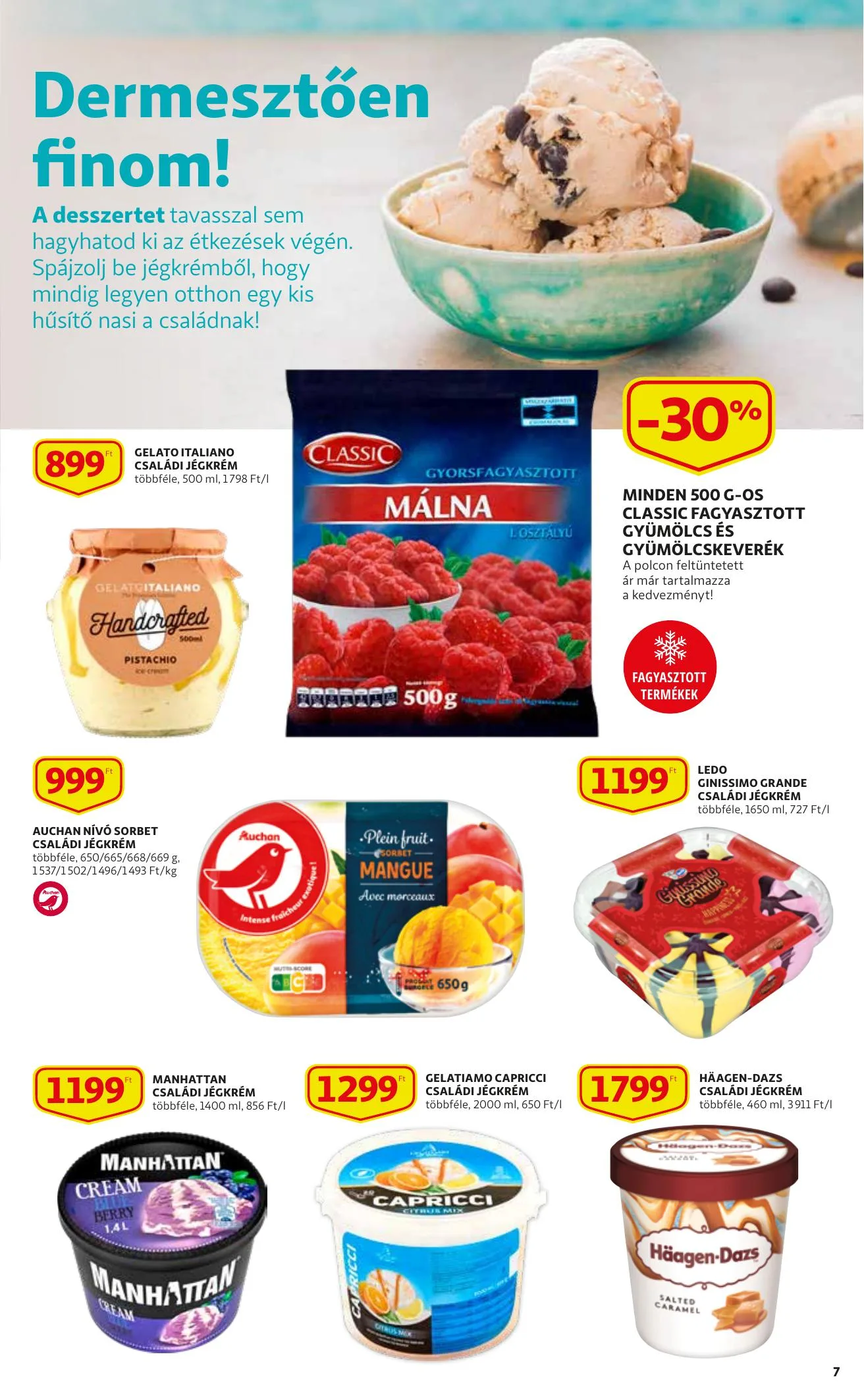 Auchan akciós újság 04.22–04.28 – 7. oldal
