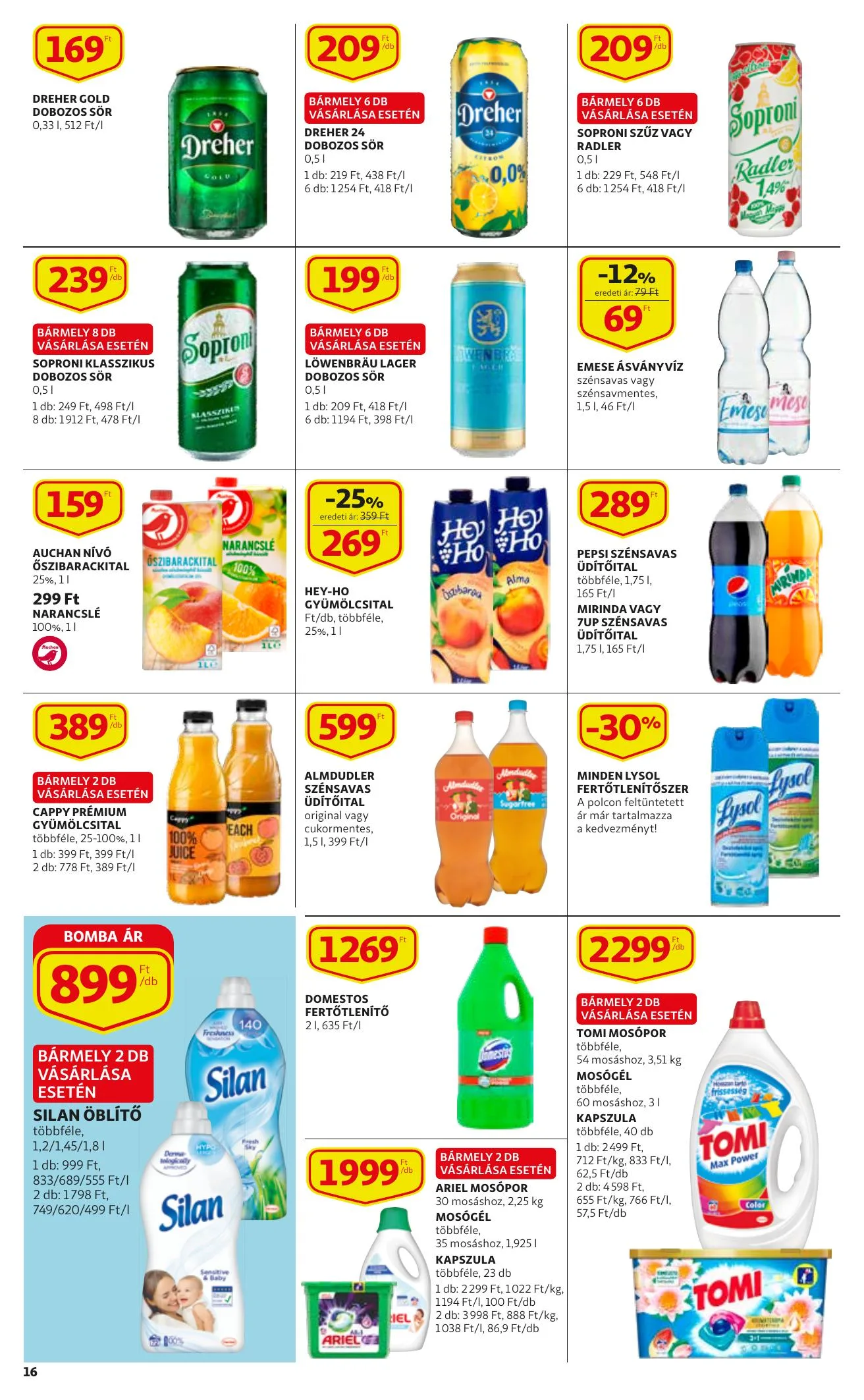 Auchan akciós újság 04.29–05.05 – 16. oldal