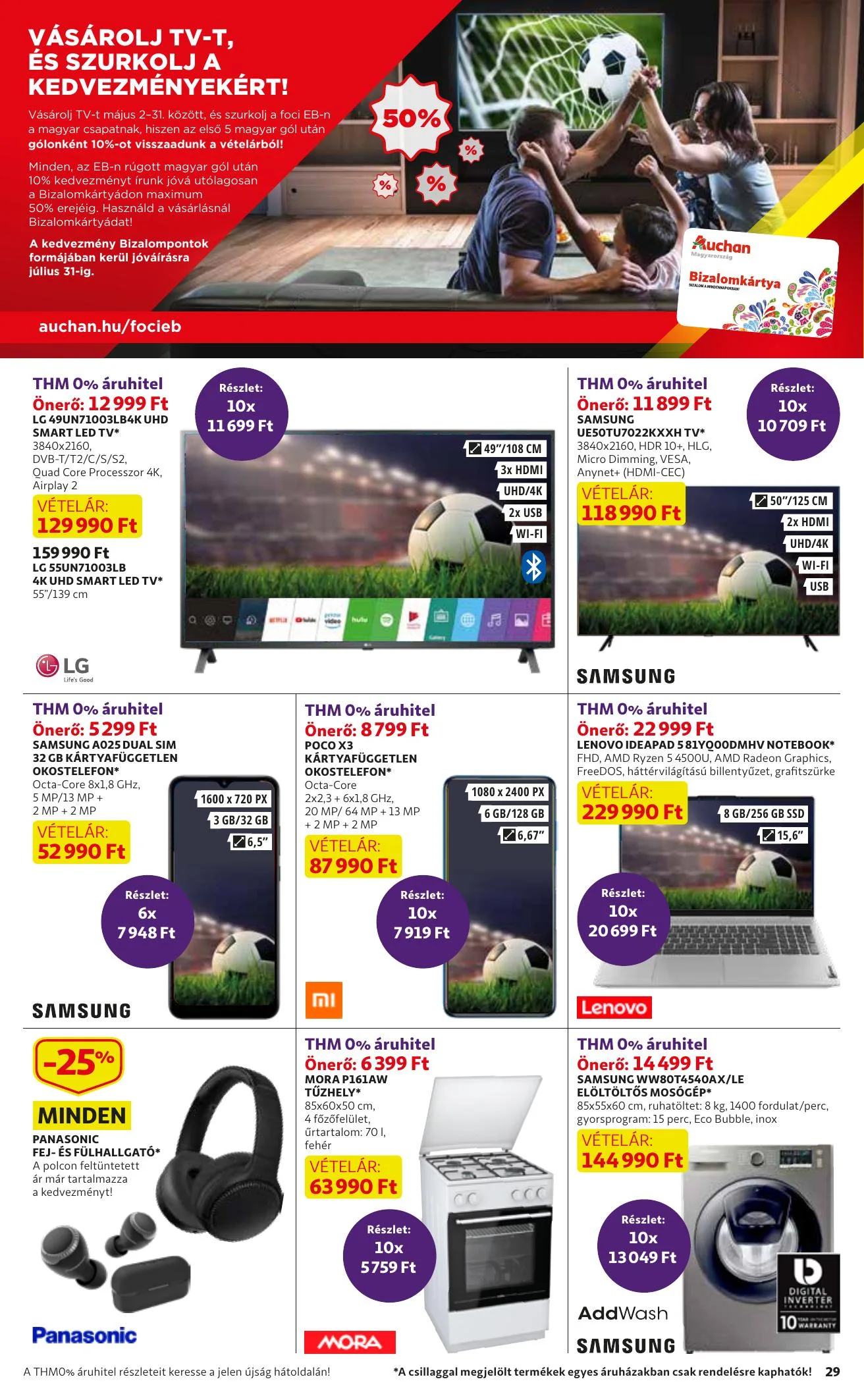 Auchan akciós újság 04.29–05.05 – 29. oldal