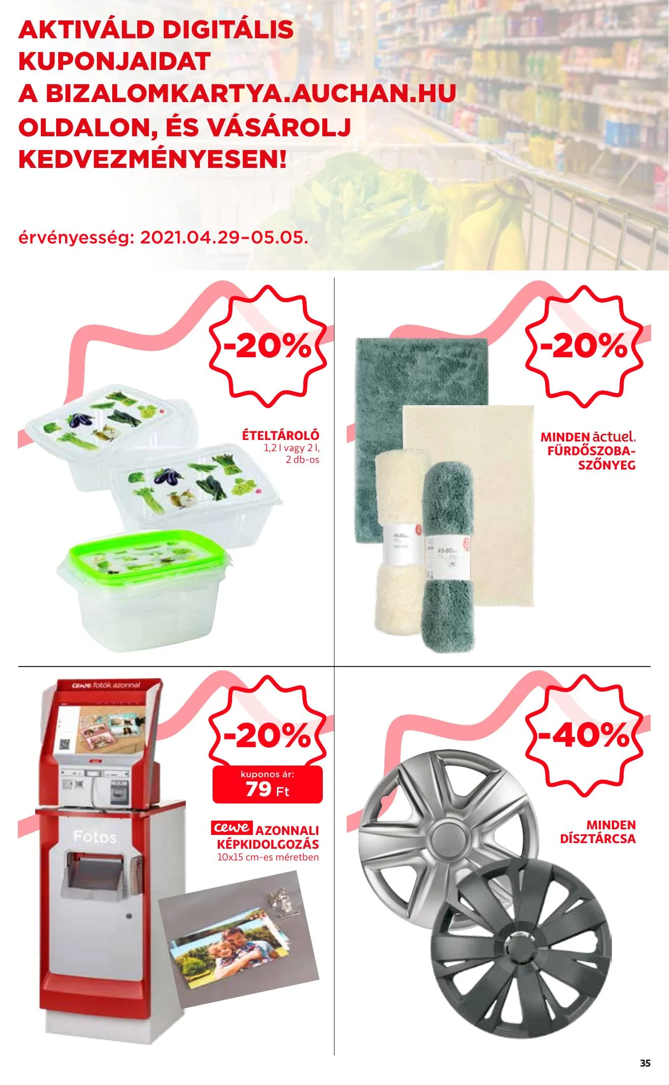 Auchan akciós újság 04.29–05.05 – 35. oldal