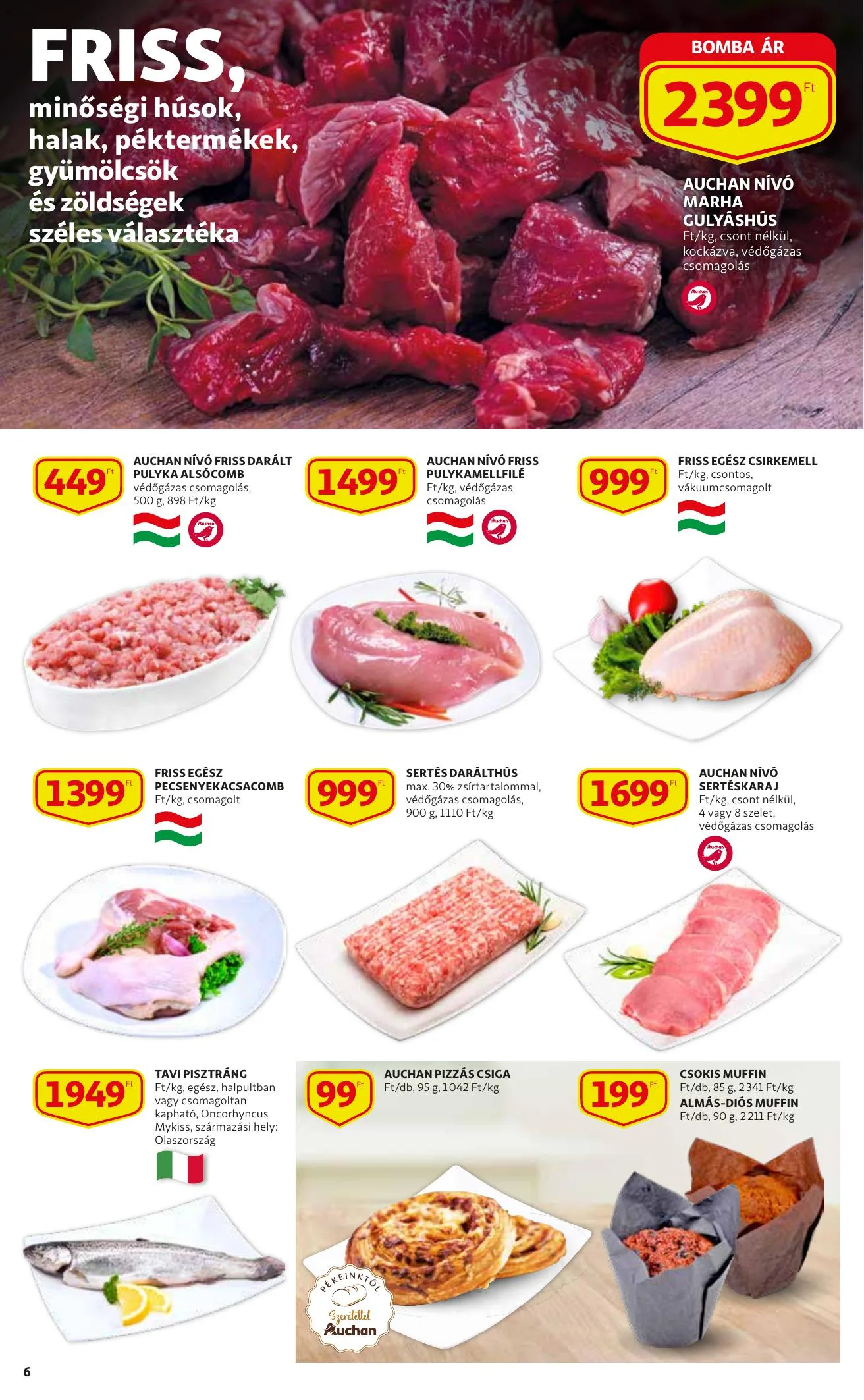 Auchan akciós újság 04.29–05.05 – 6. oldal