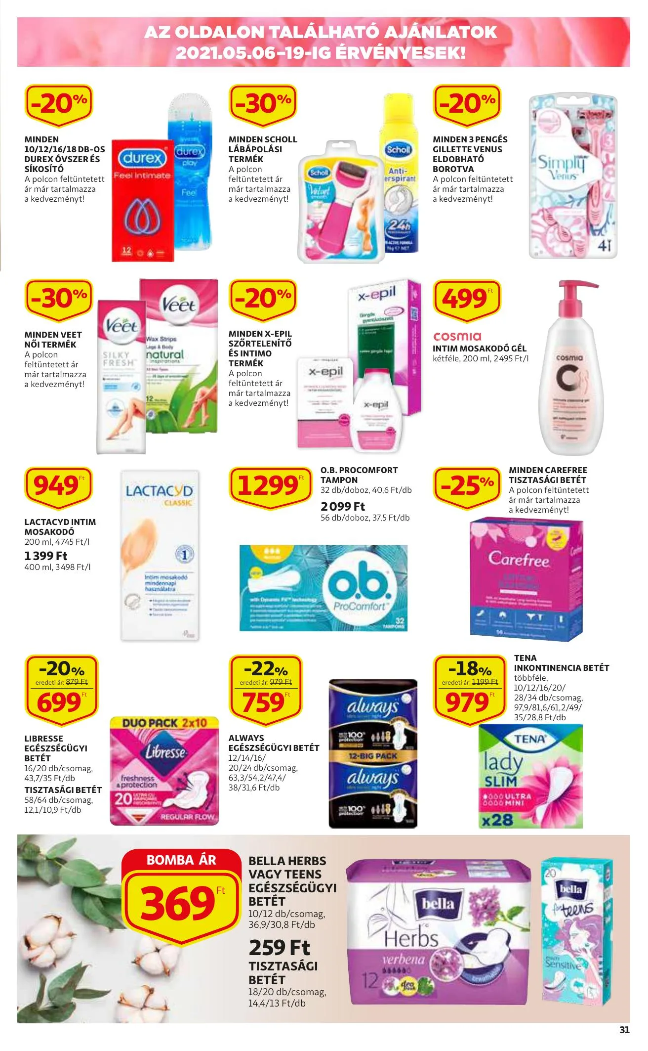 Auchan akciós újság 05.06–05.12 – 31. oldal