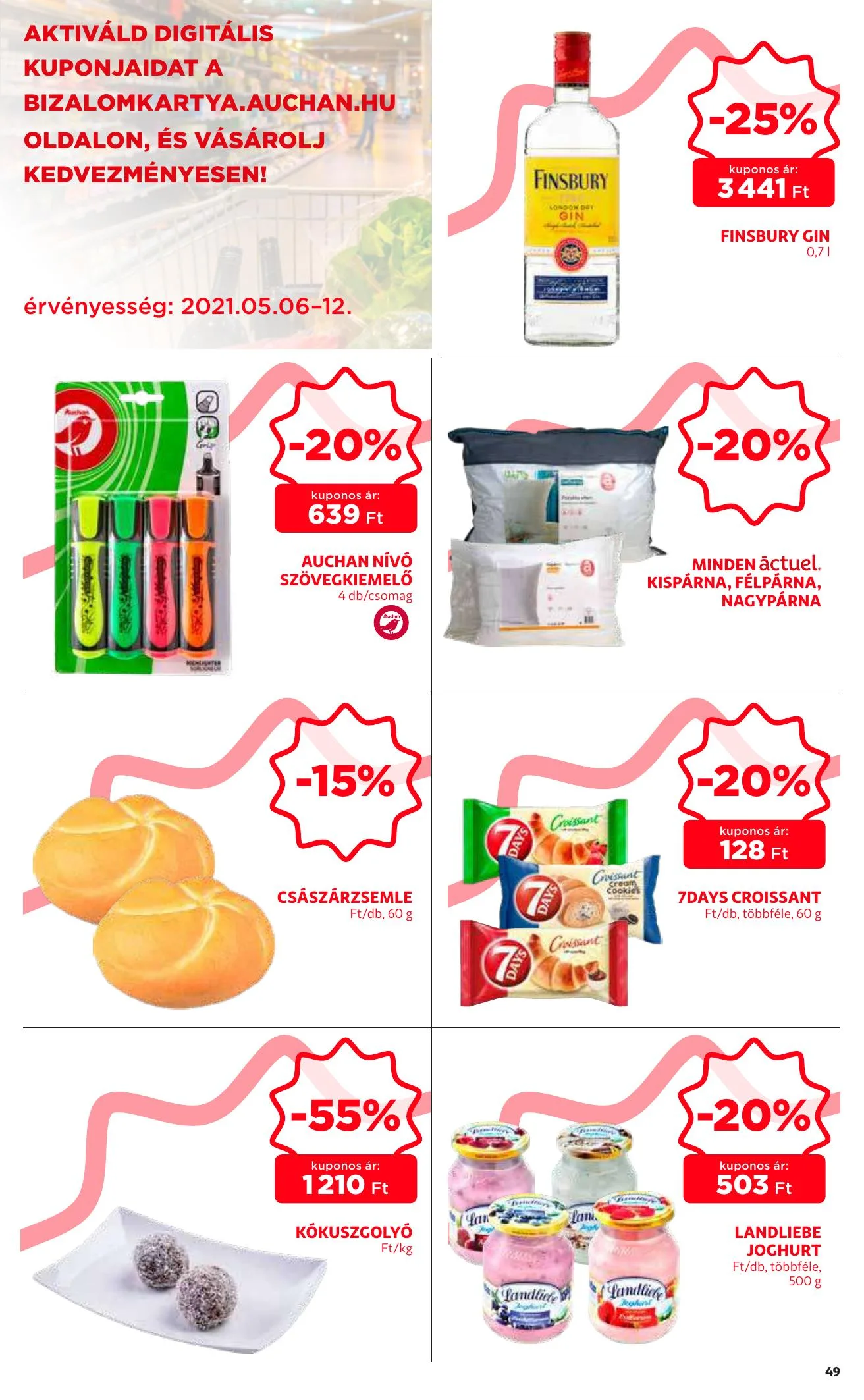 Auchan akciós újság 05.06–05.12 – 49. oldal