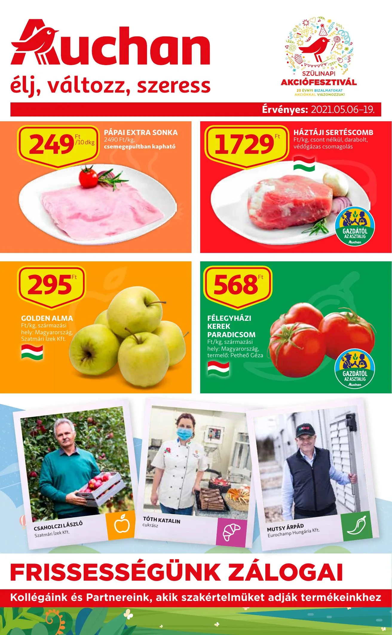 Auchan akciós újság 05.06–05.19