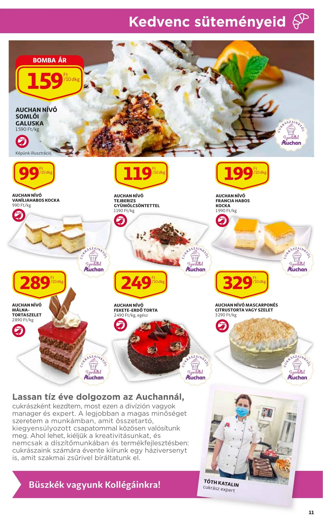 Auchan akciós újság 05.06–05.19 – 11. oldal