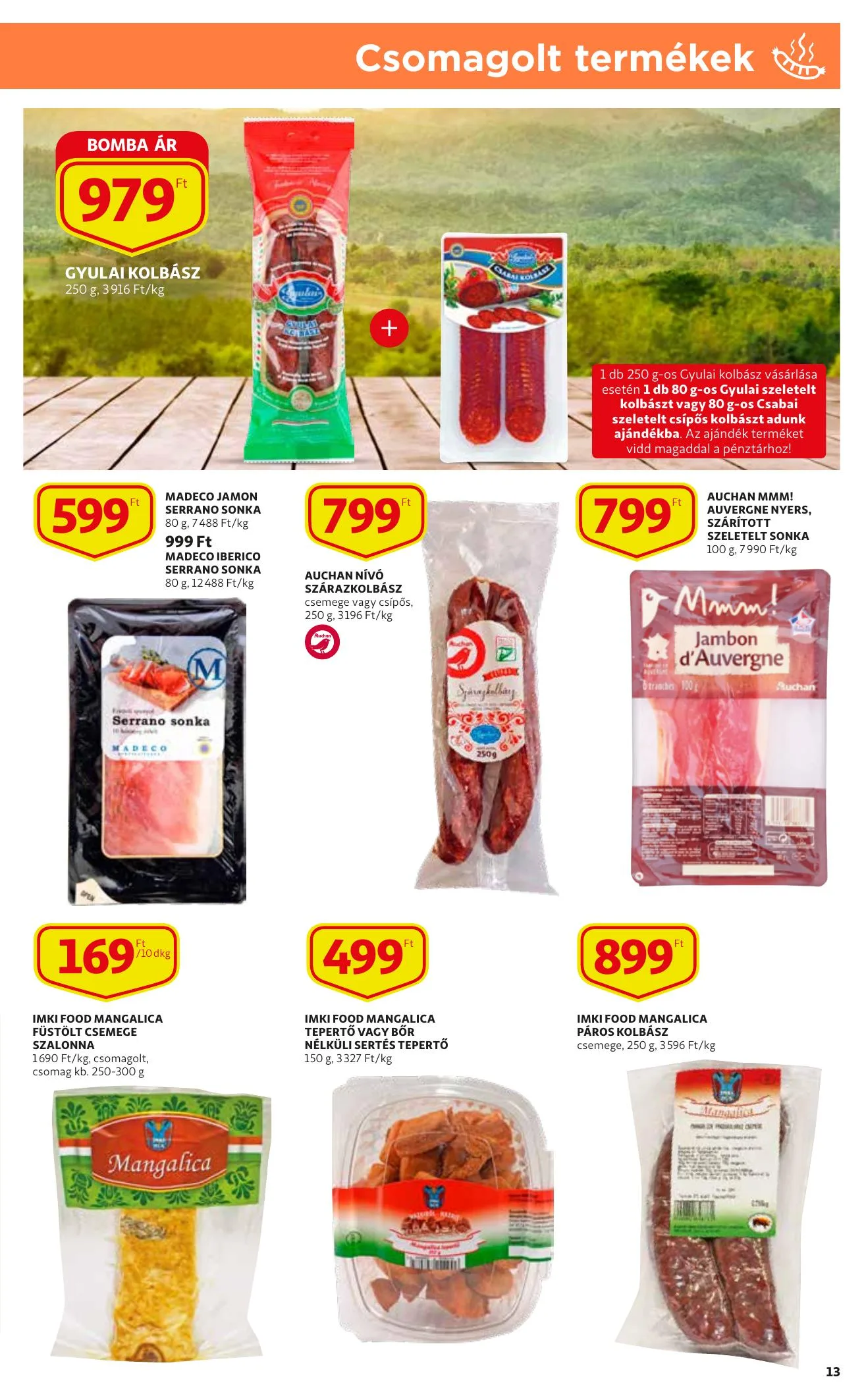Auchan akciós újság 05.06–05.19 – 13. oldal