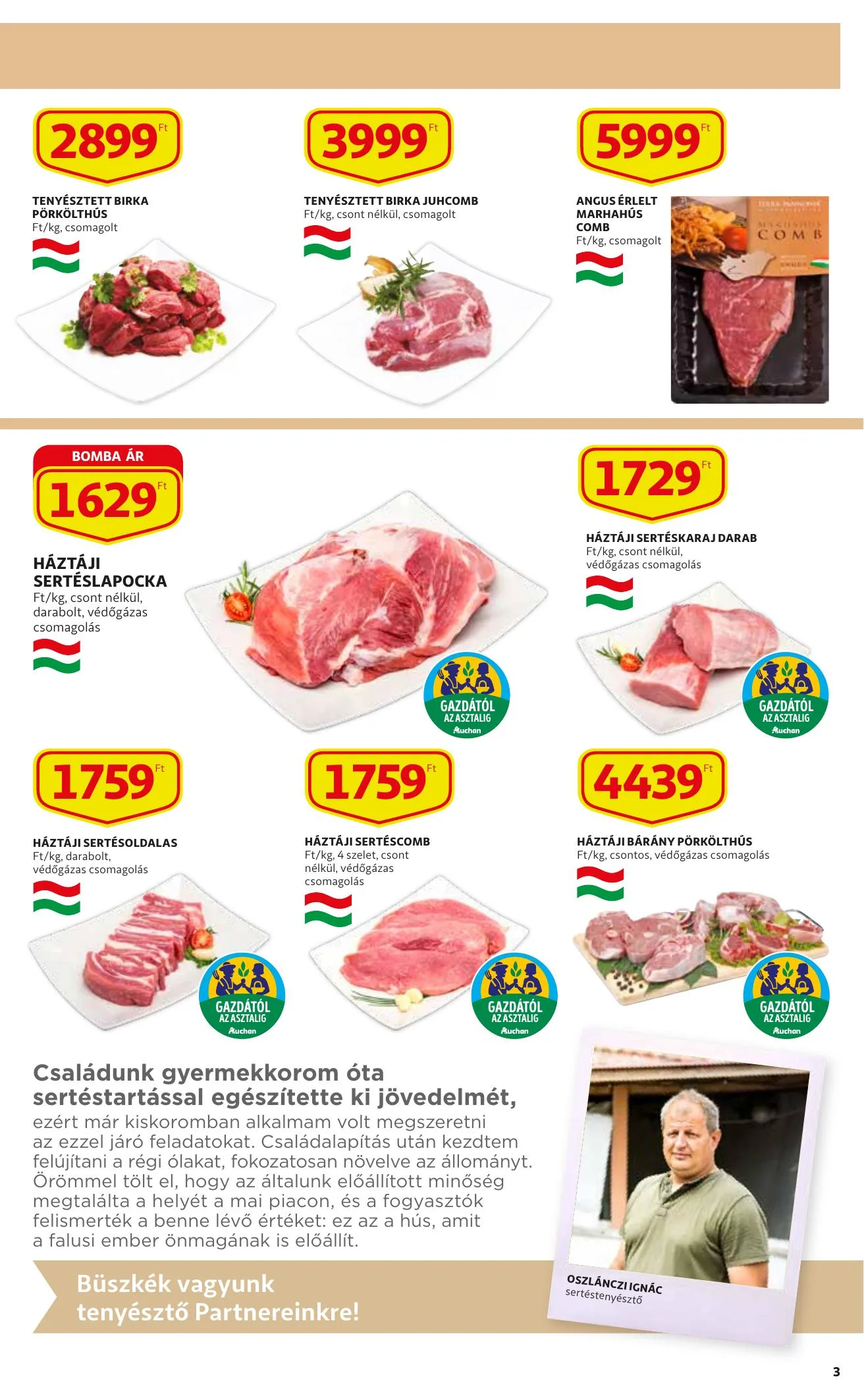 Auchan akciós újság 05.06–05.19 – 3. oldal